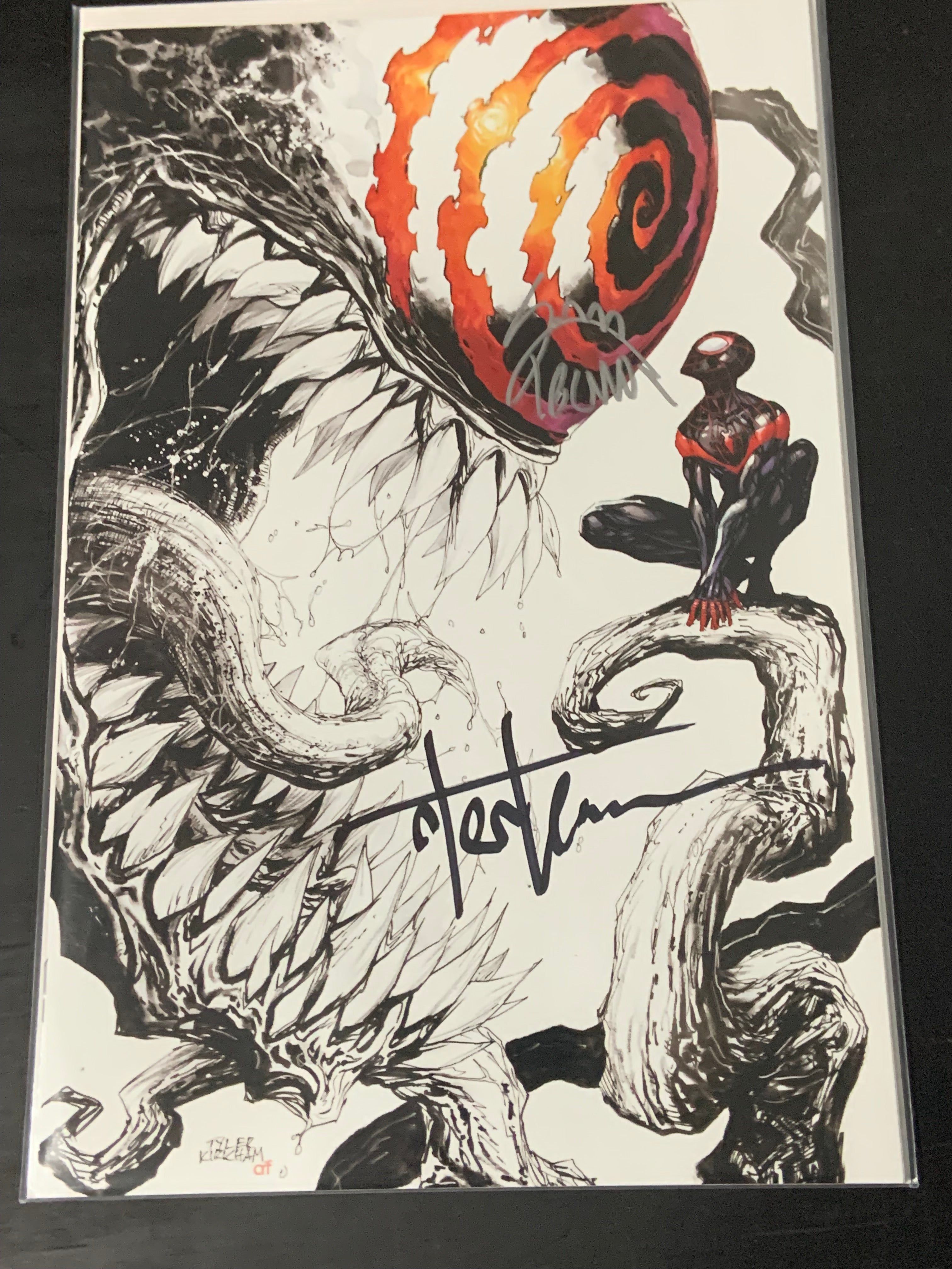 Venom 1-4 Kirkham Virgin Variant Set Double Signed - 1st Knull