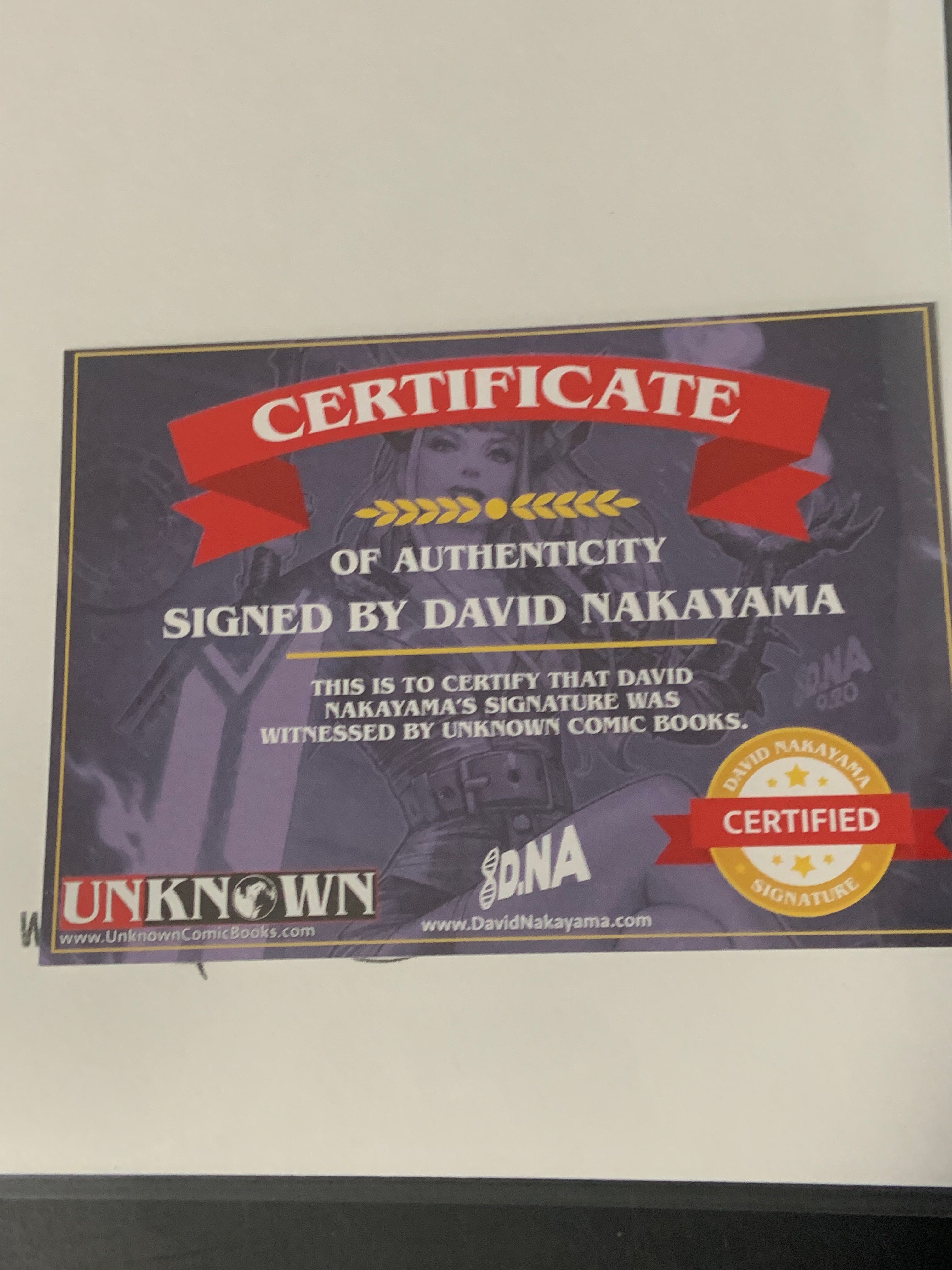 Hulk 3 2022 1st Titan, Nakayama Variant Signed with COA