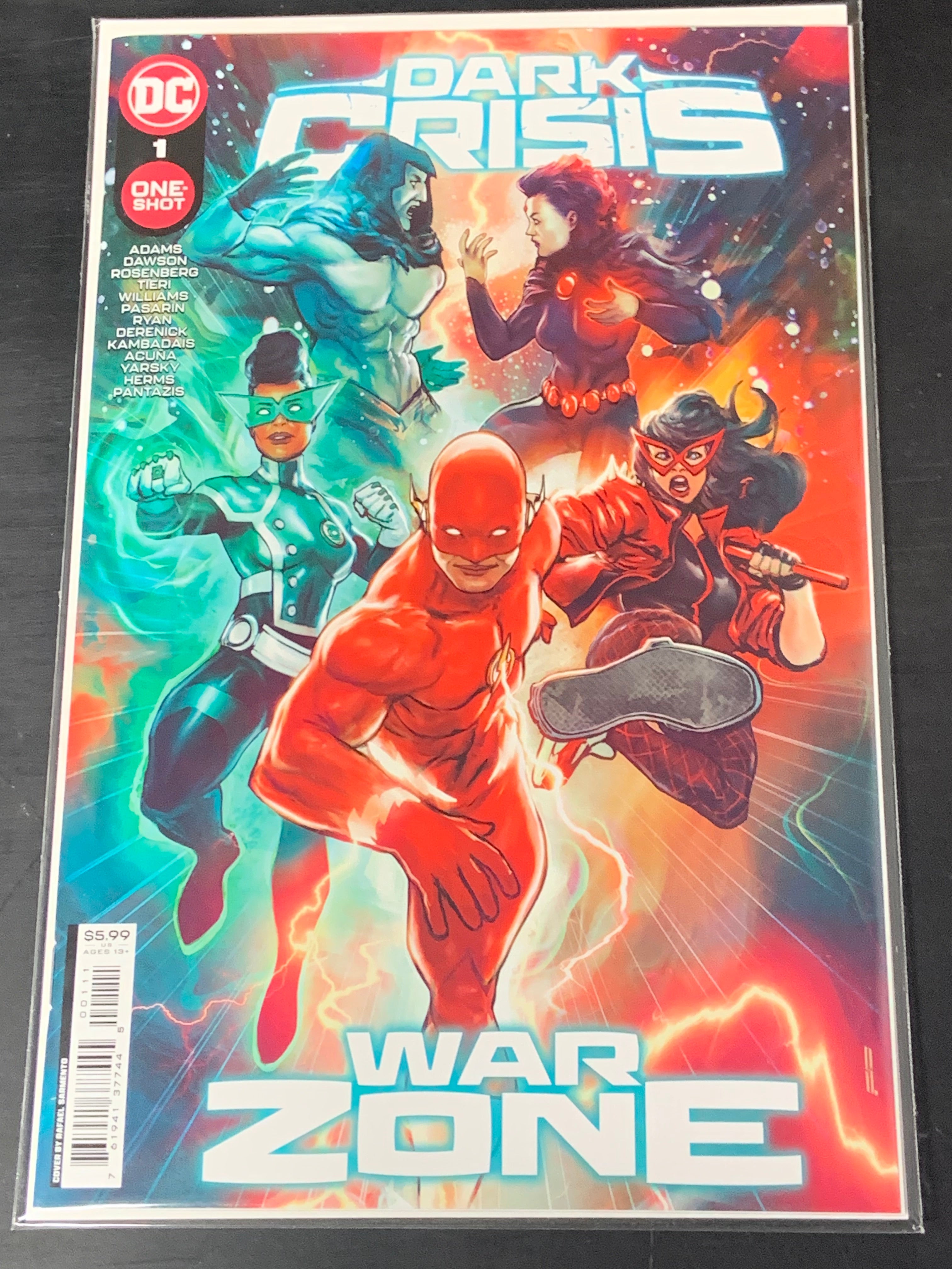 Dark Crisis War Zone 1 DC 2022 One-Shot Rafael Sarmento Cover