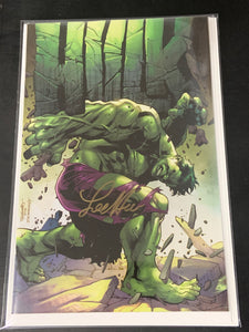 Hulk 2 Segovia Virgin Variant Signed by Lou Ferrigno