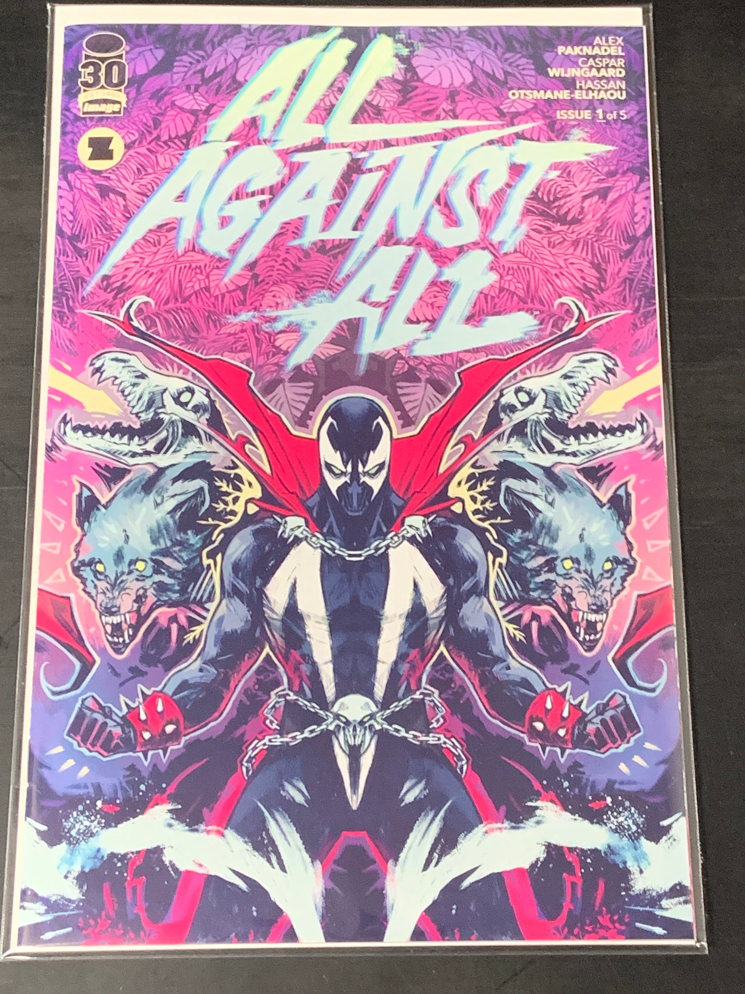 All Against All 1 Image Comics 2022 Spawn Variant Cover