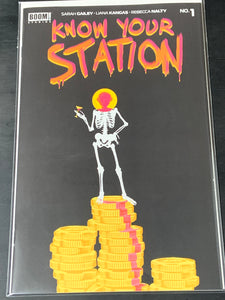 Know Your Station 1 Boom! Studios 2022 Cover B Becca Carey