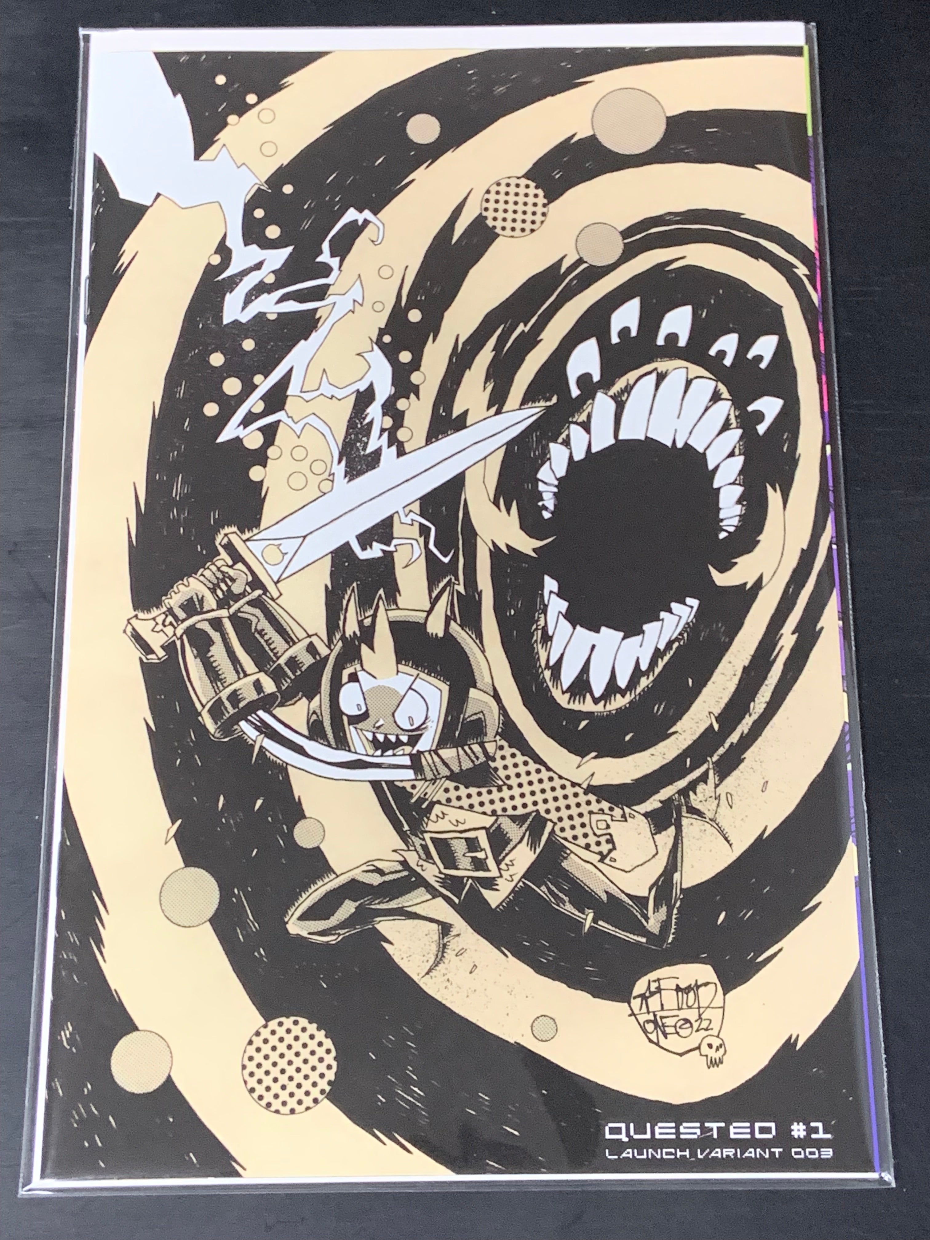 Quested 1 Whatnot Publishing 2022 1:10 Jim Mahfood Launch Variant