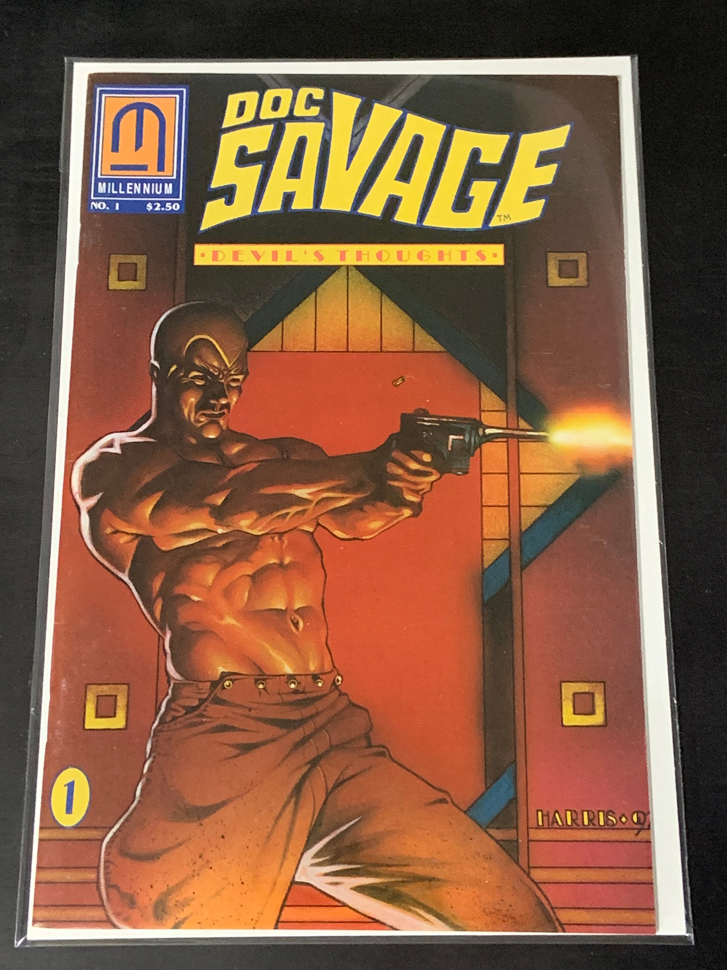 Doc Savage Devil's Thoughts 1 Millennium Comics 1991