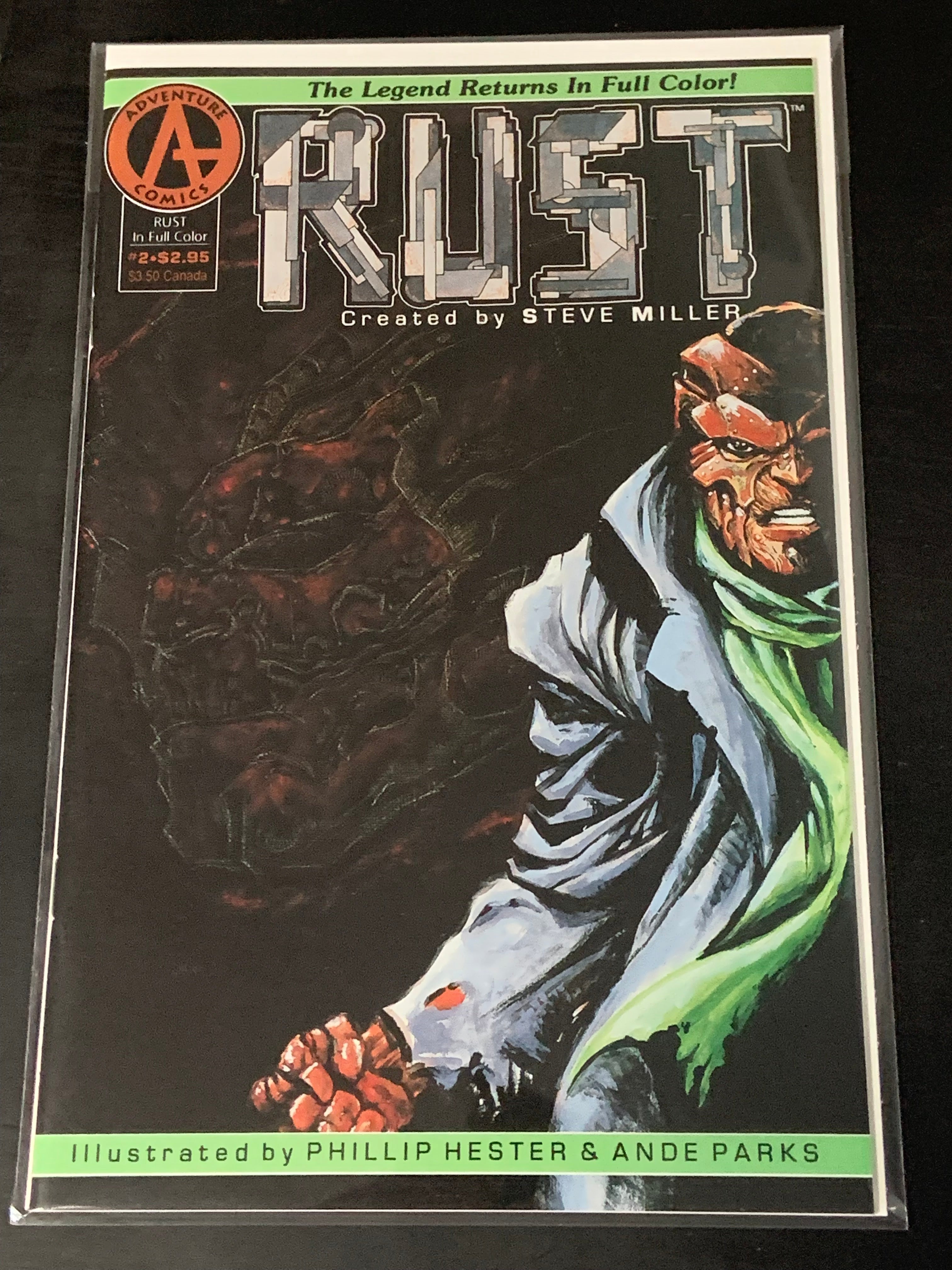 Rust 2 Adventure Comics 1992