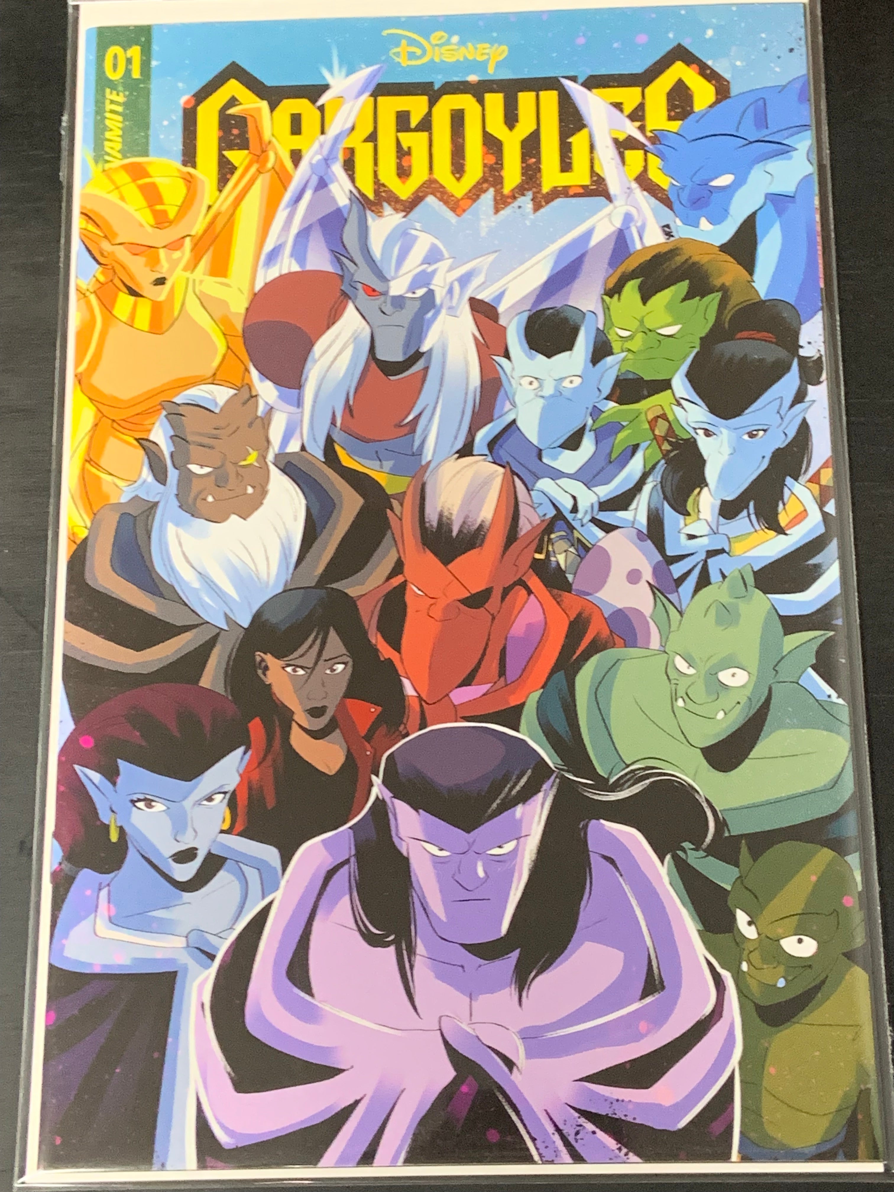 Gargoyles 1 Dynamite 2022 George Kambadais 1:10 Variant