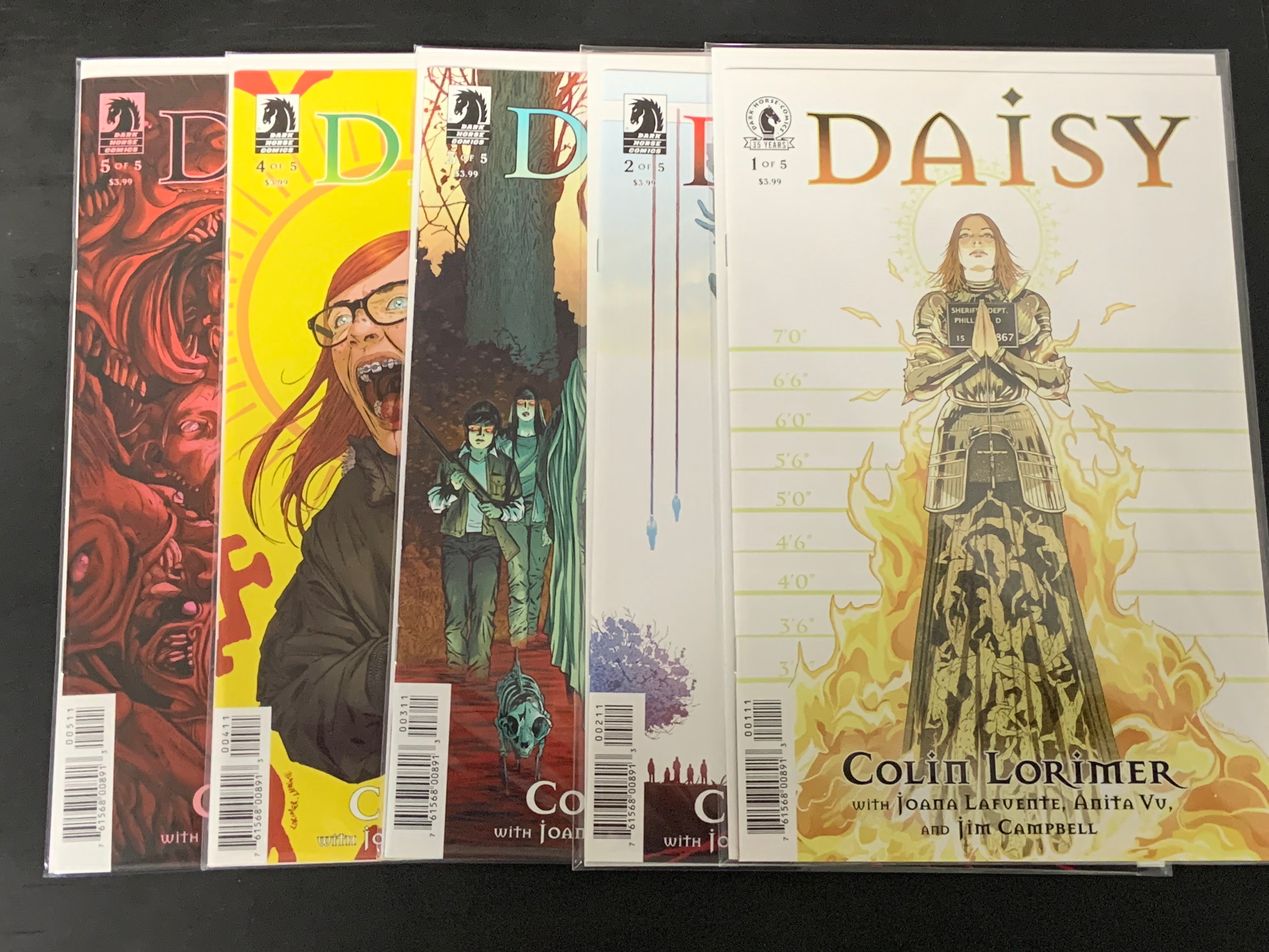 Daisy 1-5 Set Dark Horse Comics