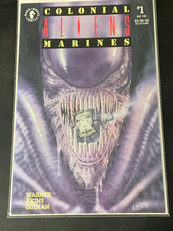 Aliens Colonial Marines 1 Dark Horse 1993 1st Carmen Vasquez