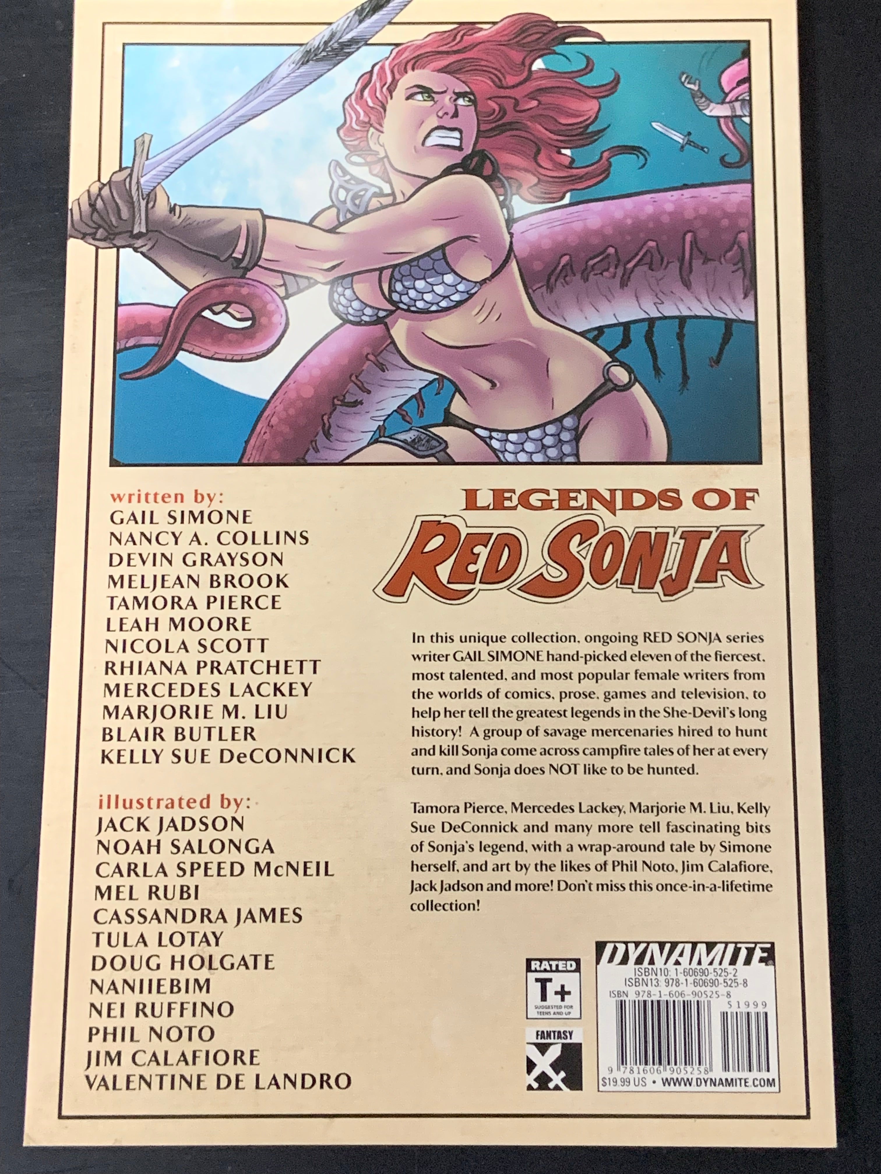 Legends of Red Sonja Trade Paperback Dynamite