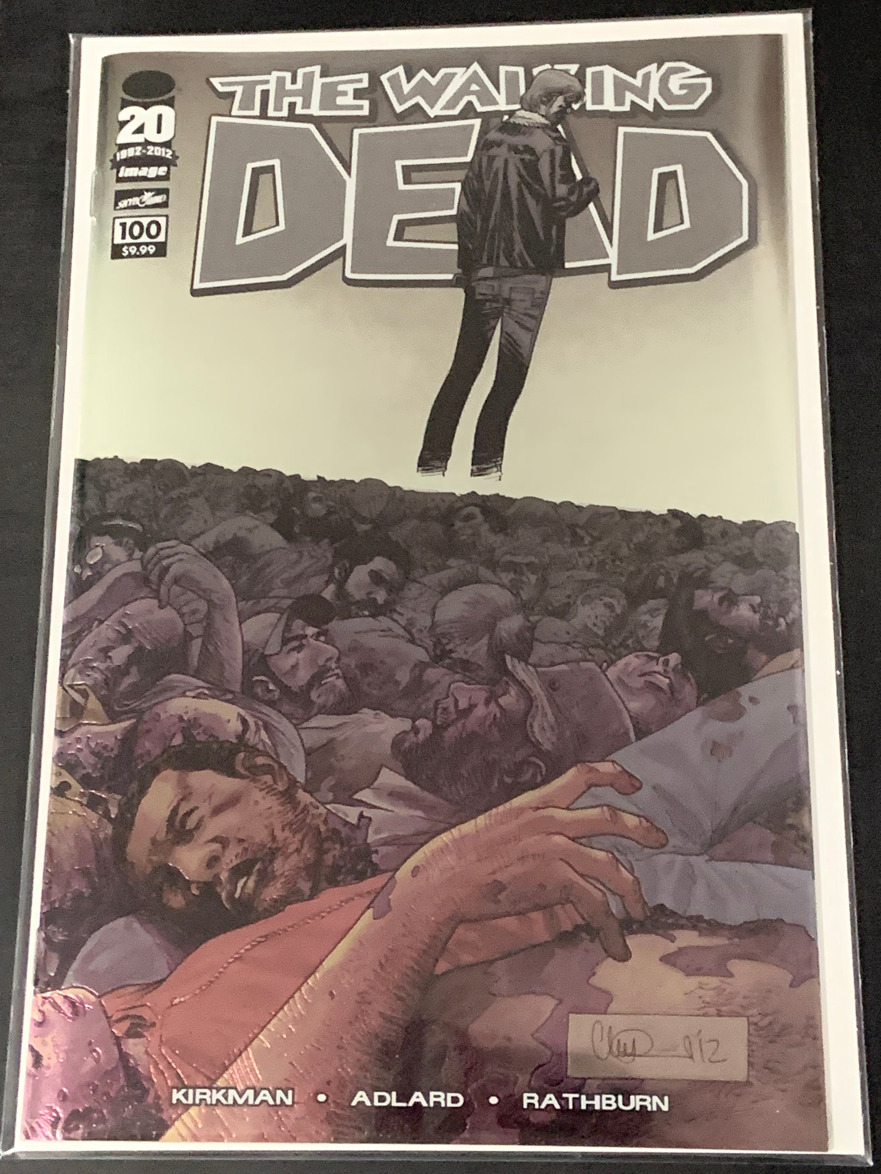 Walking Dead 100 2012 Chromium Variant, 1st app of Negan