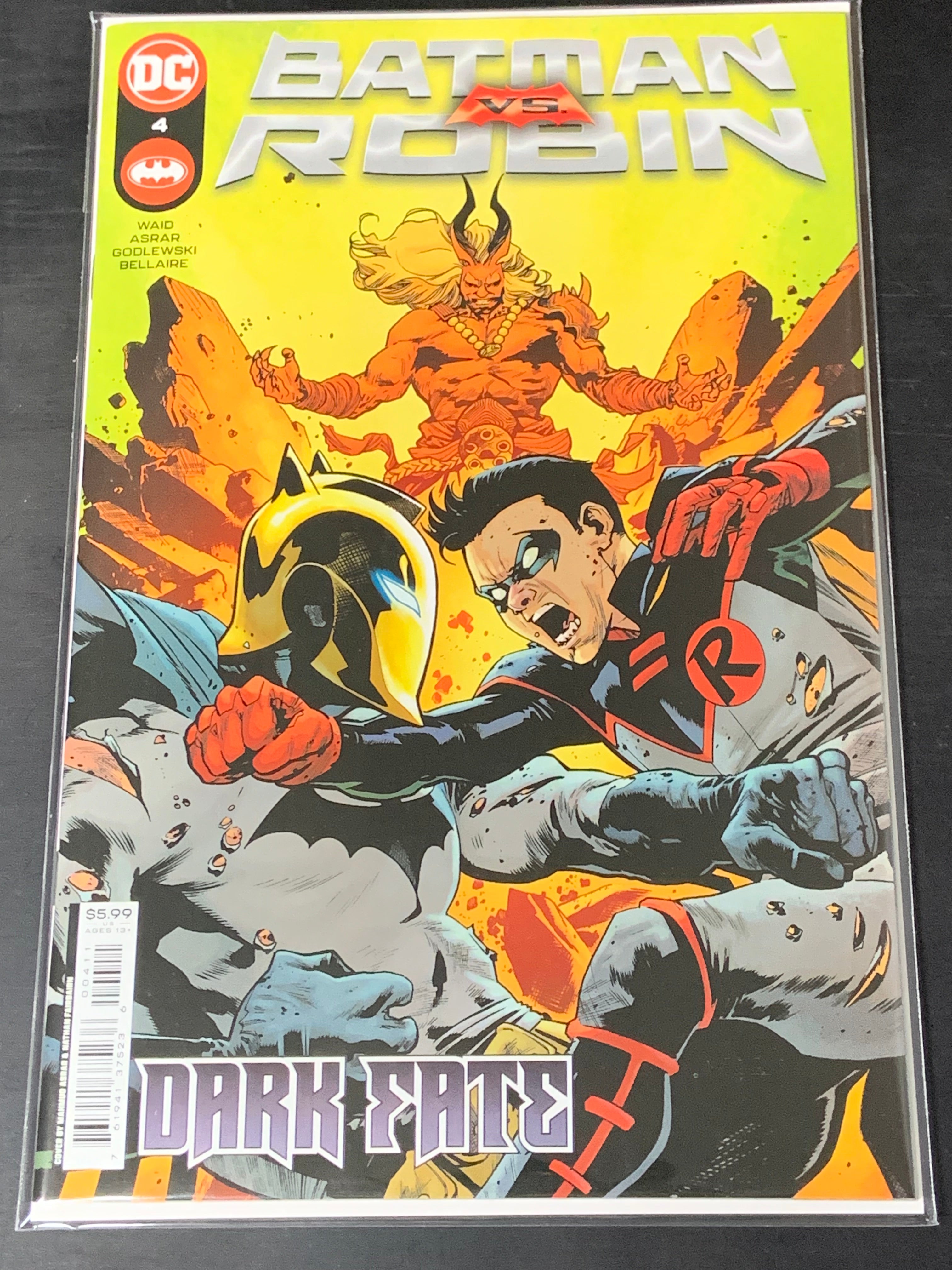 Batman vs Robin 4 DC 2022 Cover A Mahmud Asrar