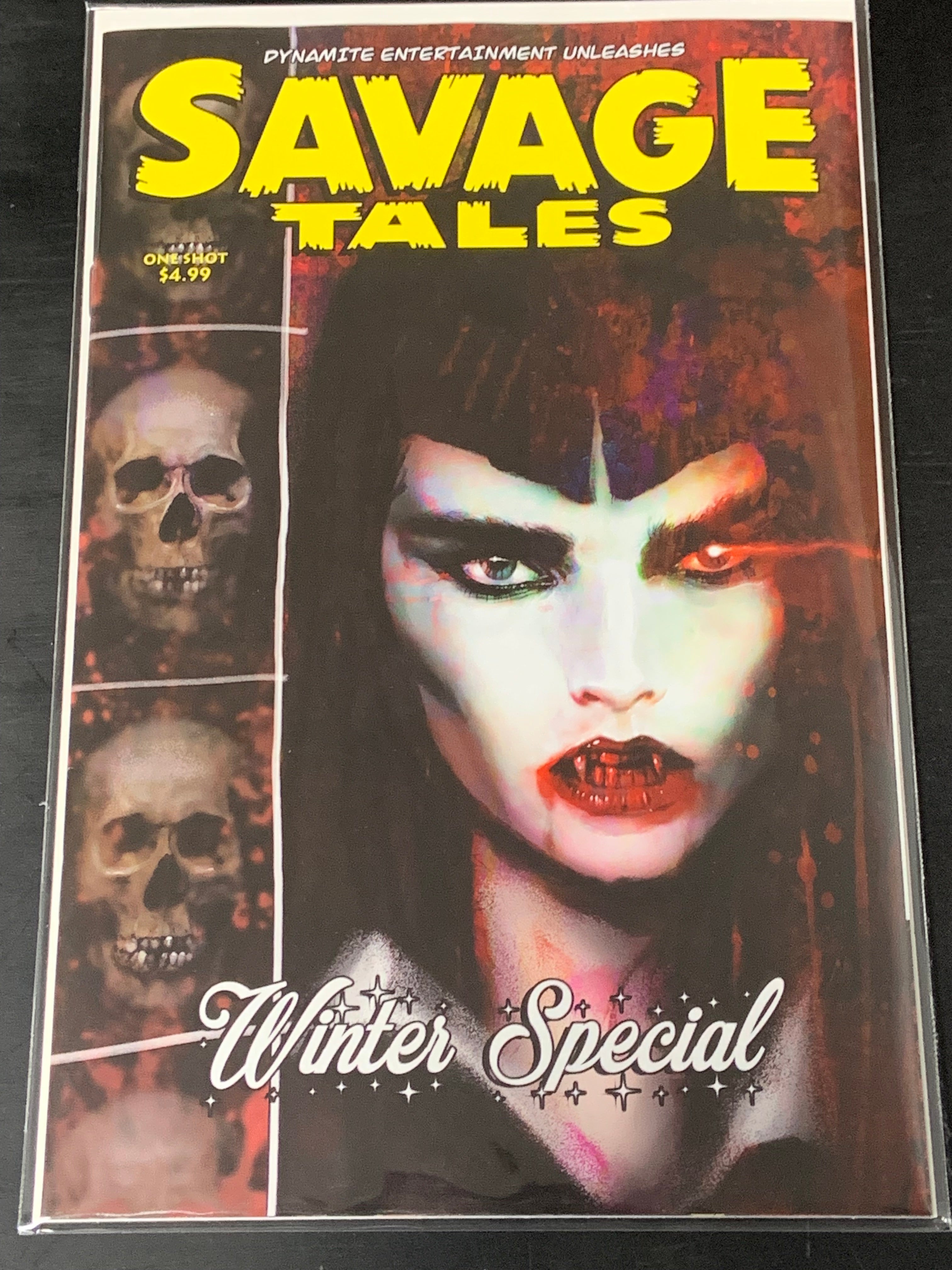 Savage Tales Winter Special One-Shot Dynamite 2022 Cover B Sharp