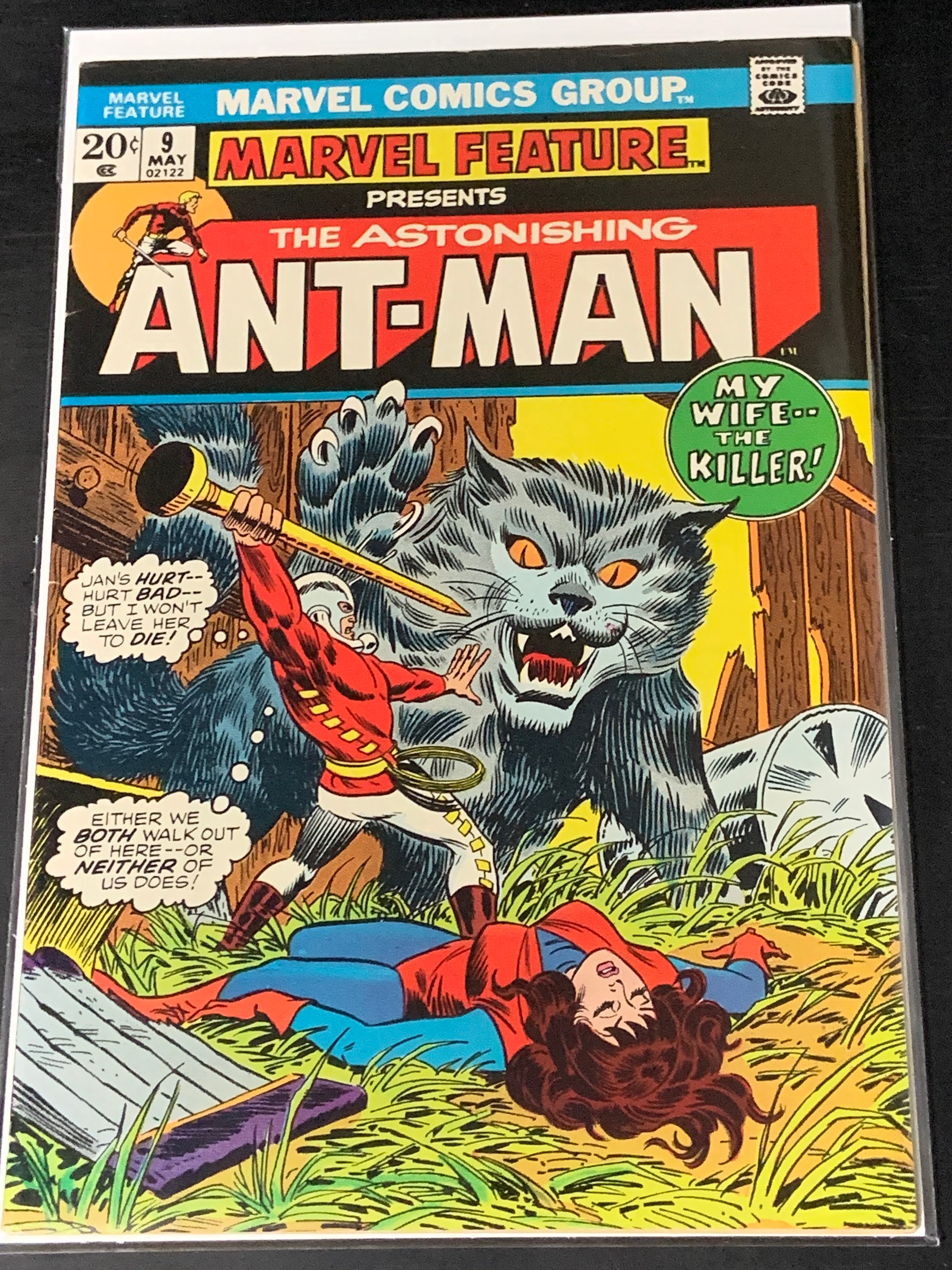 Marvel Feature 9 1973 1st Cameo App of Dr. Nemesis