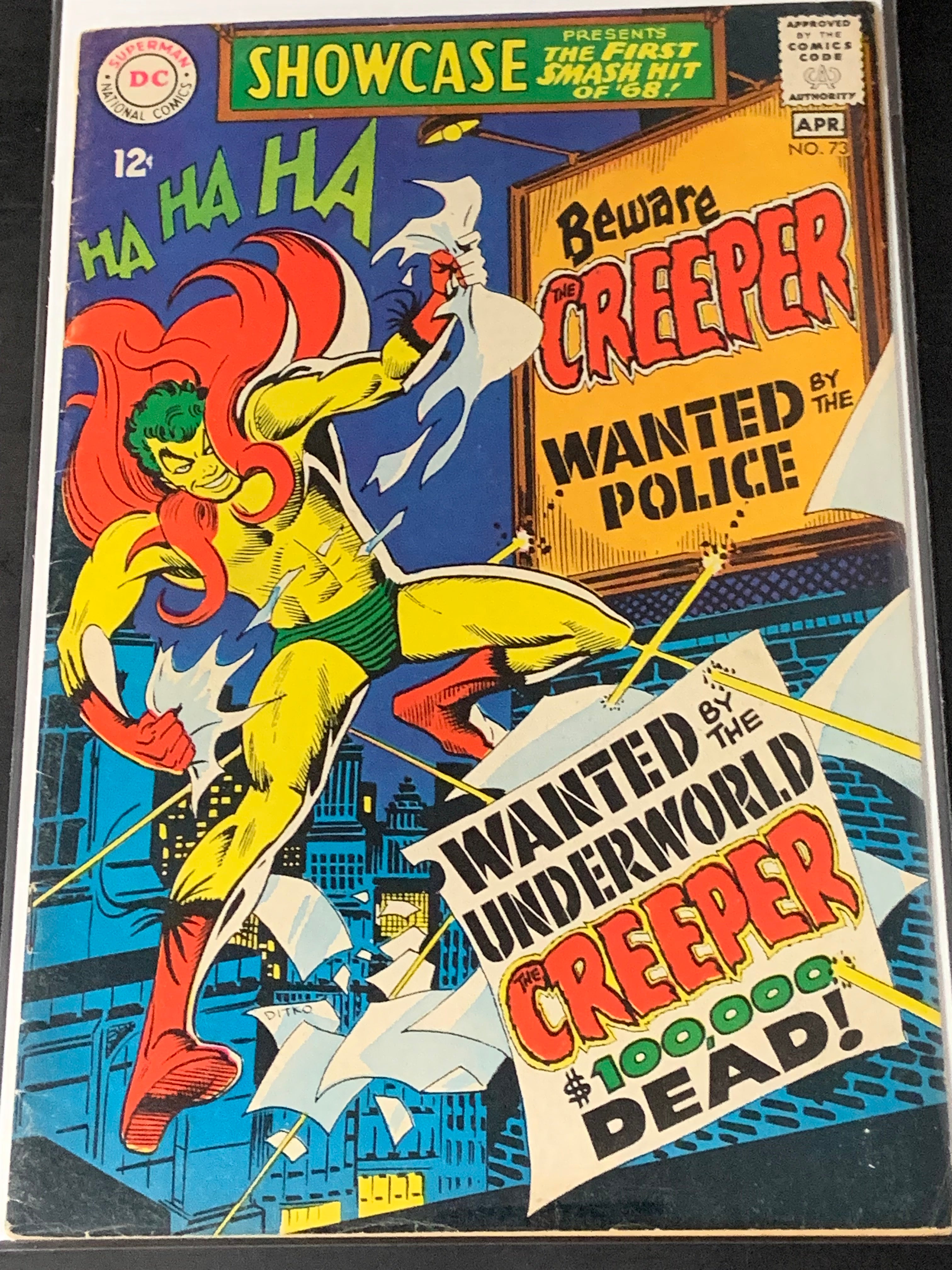 DC Showcase Presents 73 1968 1st App and Origin of Creeper