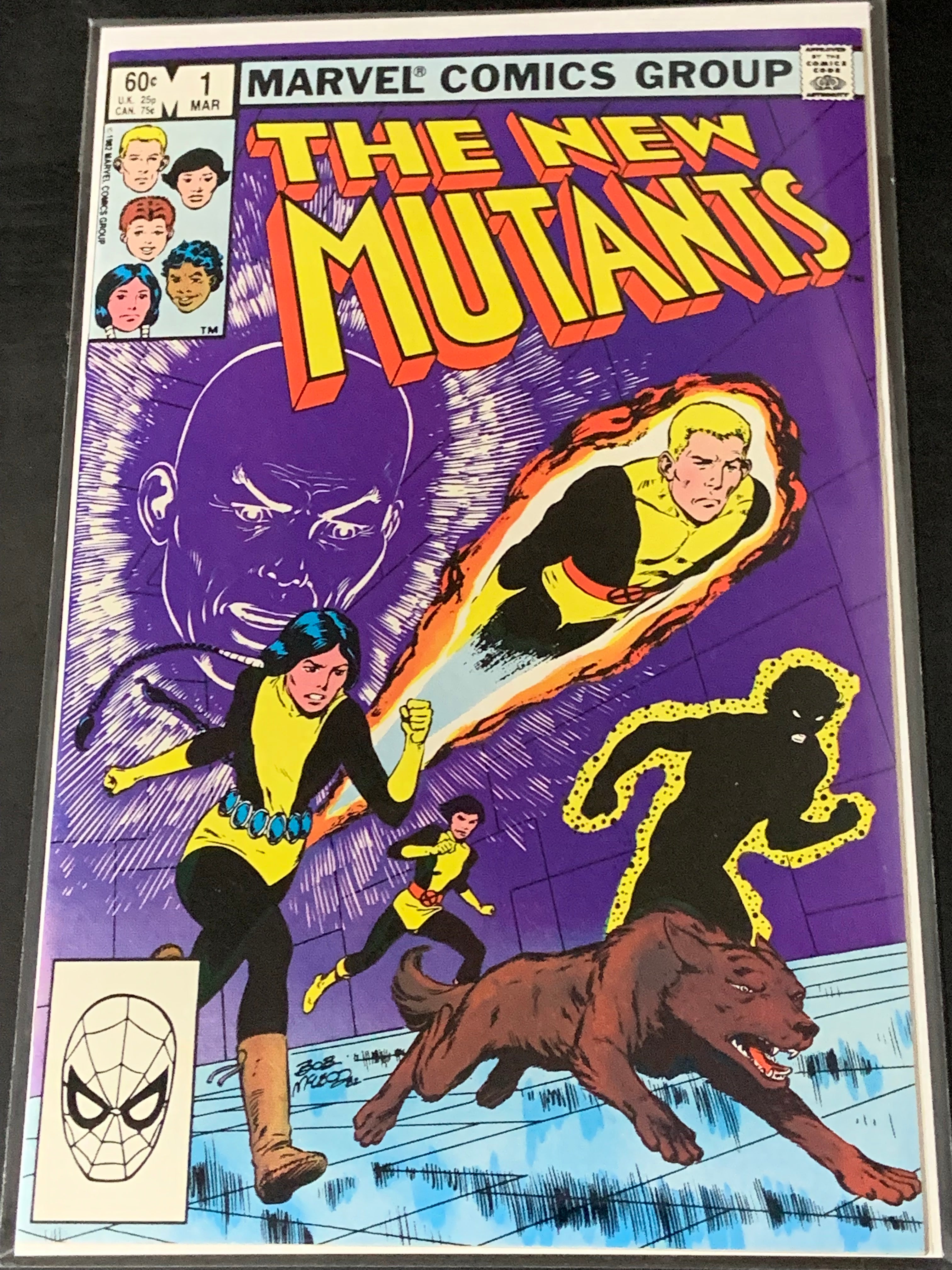 New Mutants 1 Marvel 1982 3rd New Mutants, Origin of Karma