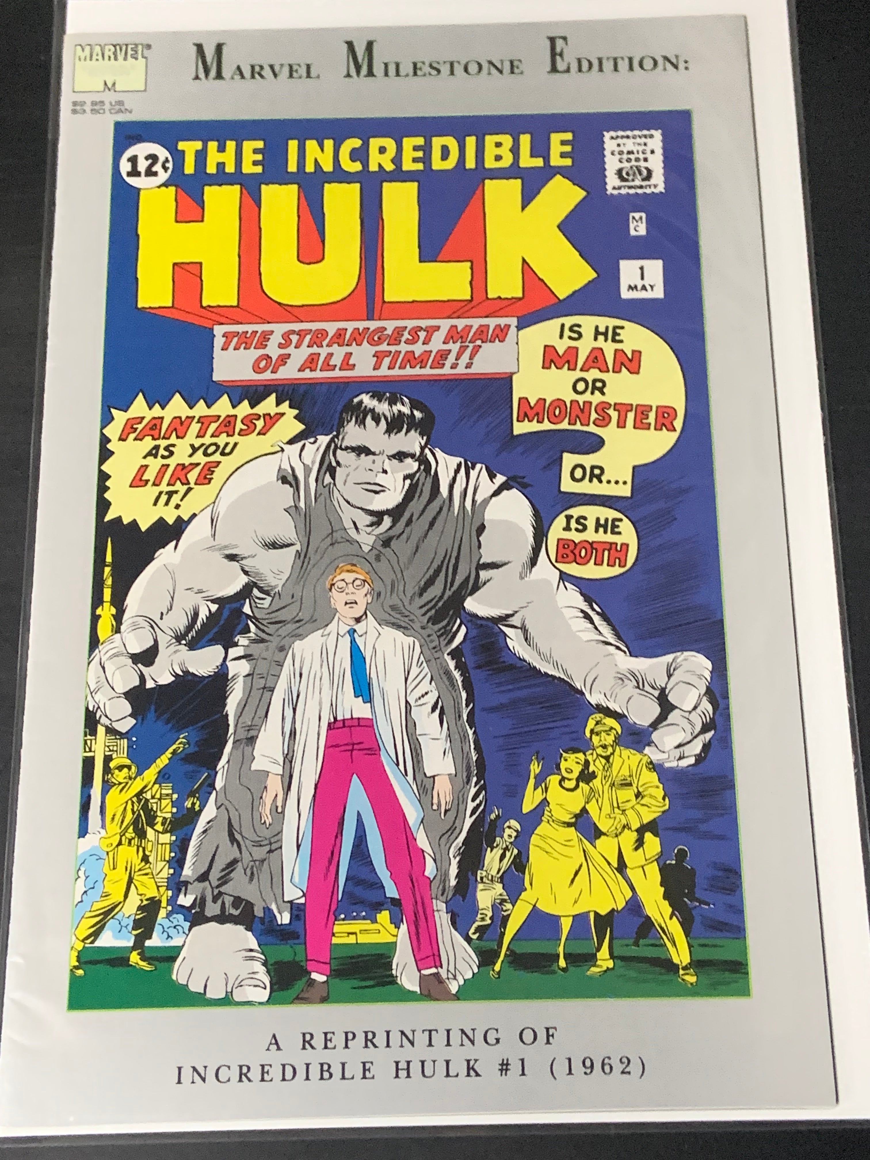 Marvel Milestone Edition The Incredible Hulk 1 Marvel 1991