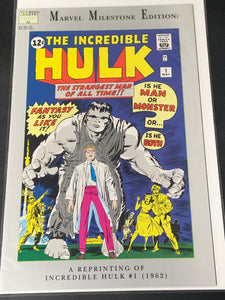 Marvel Milestone Edition The Incredible Hulk 1 Marvel 1991