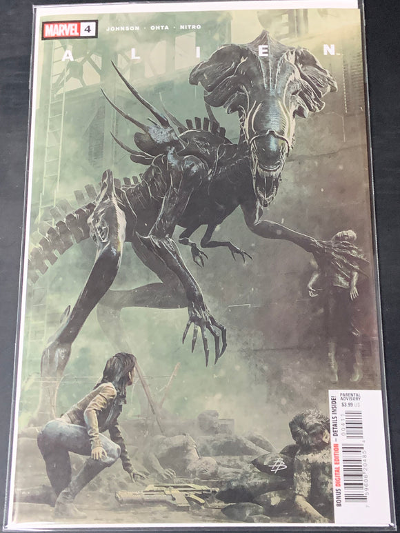 Alien 4 Marvel 2023 Cover A Bjorn Barends