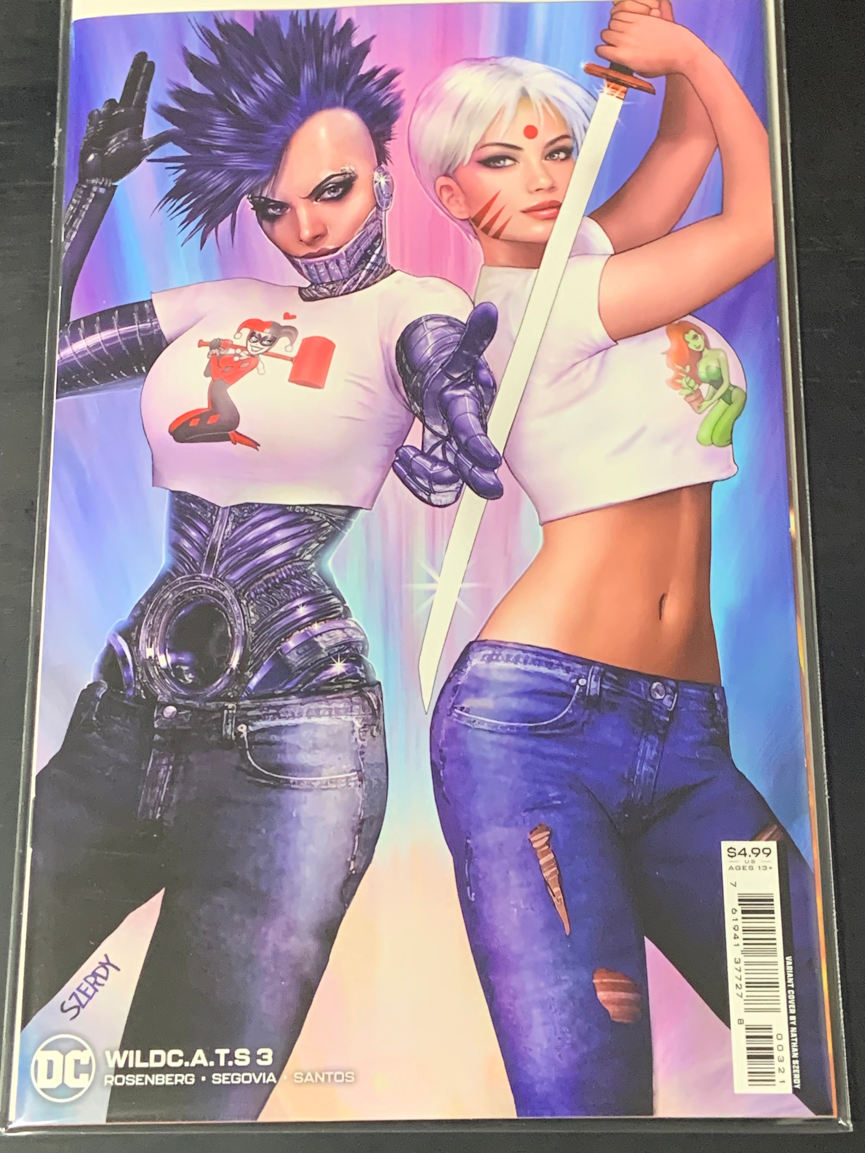 WildC.A.T.S 3 DC 2023 Nathan Szerdy Cardstock Variant