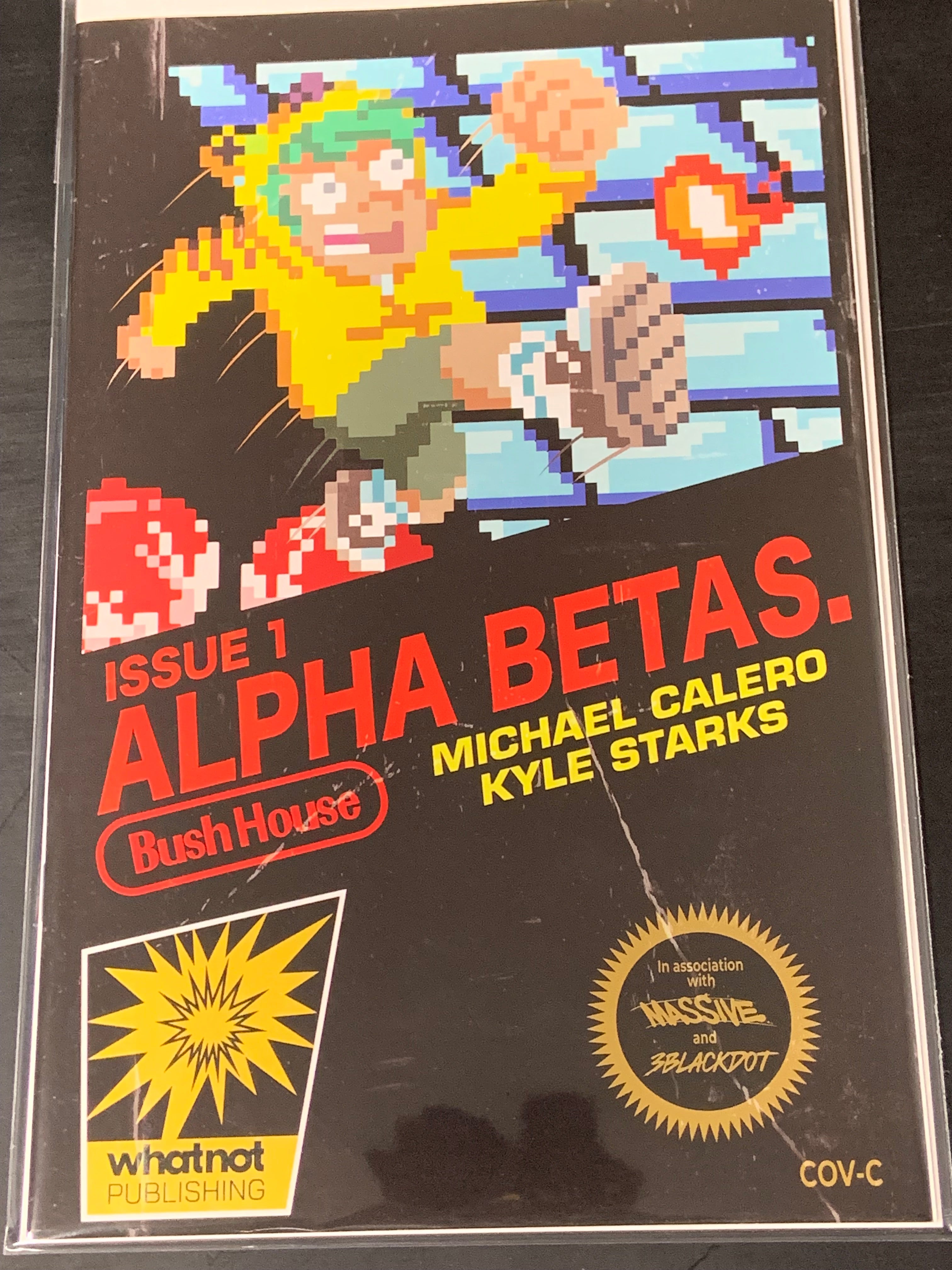 Alpha Betas 1 Whatnot Publishing 2022 Cover C Mario Homage