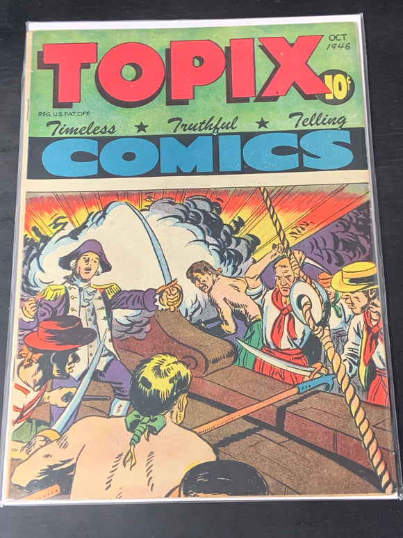 Topix Comics #1 October 1946 Very Scarce Golden Age Book