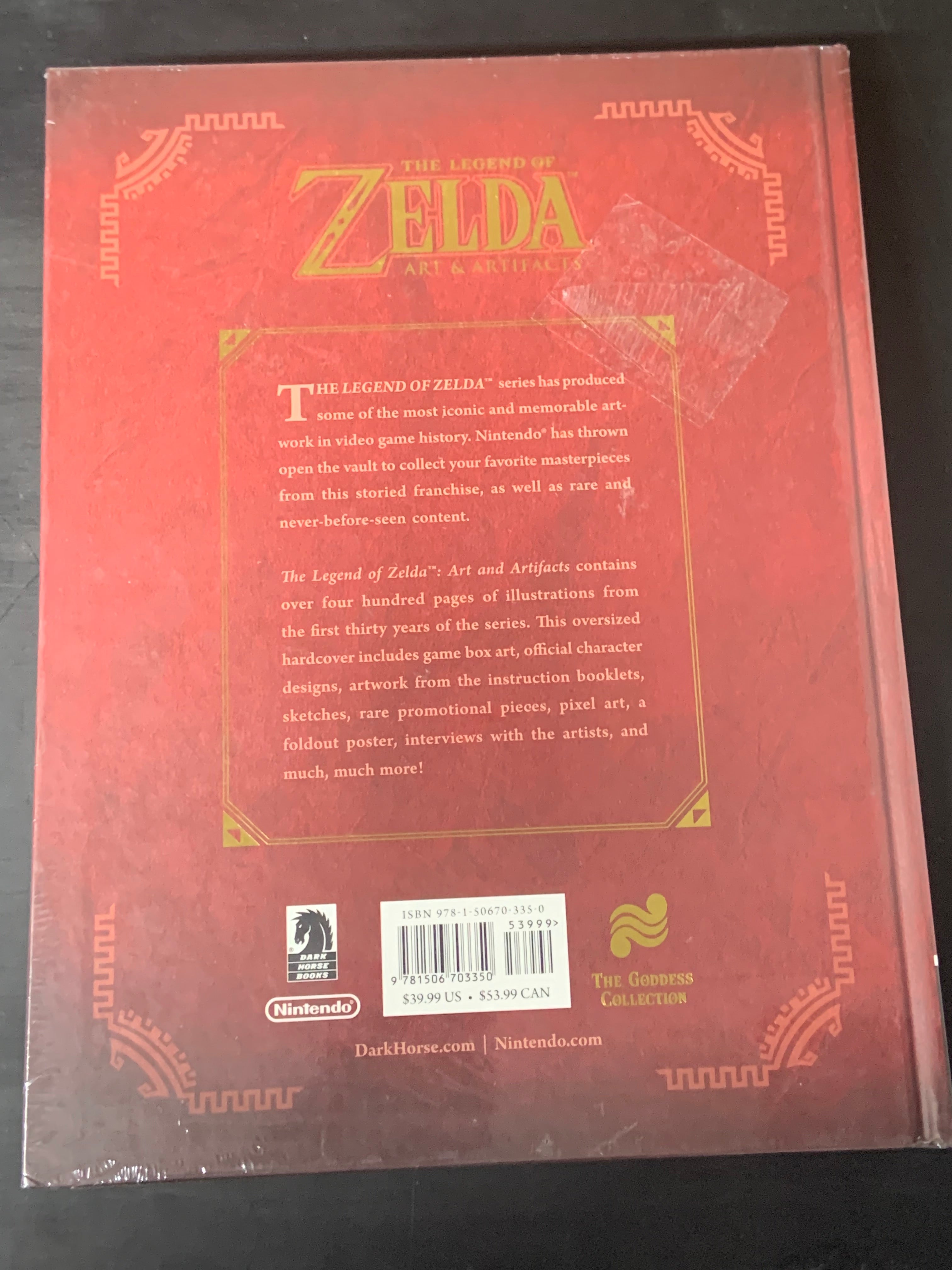 The Legend of Zelda Art & Artifacts Deluxe Oversize Hardcover