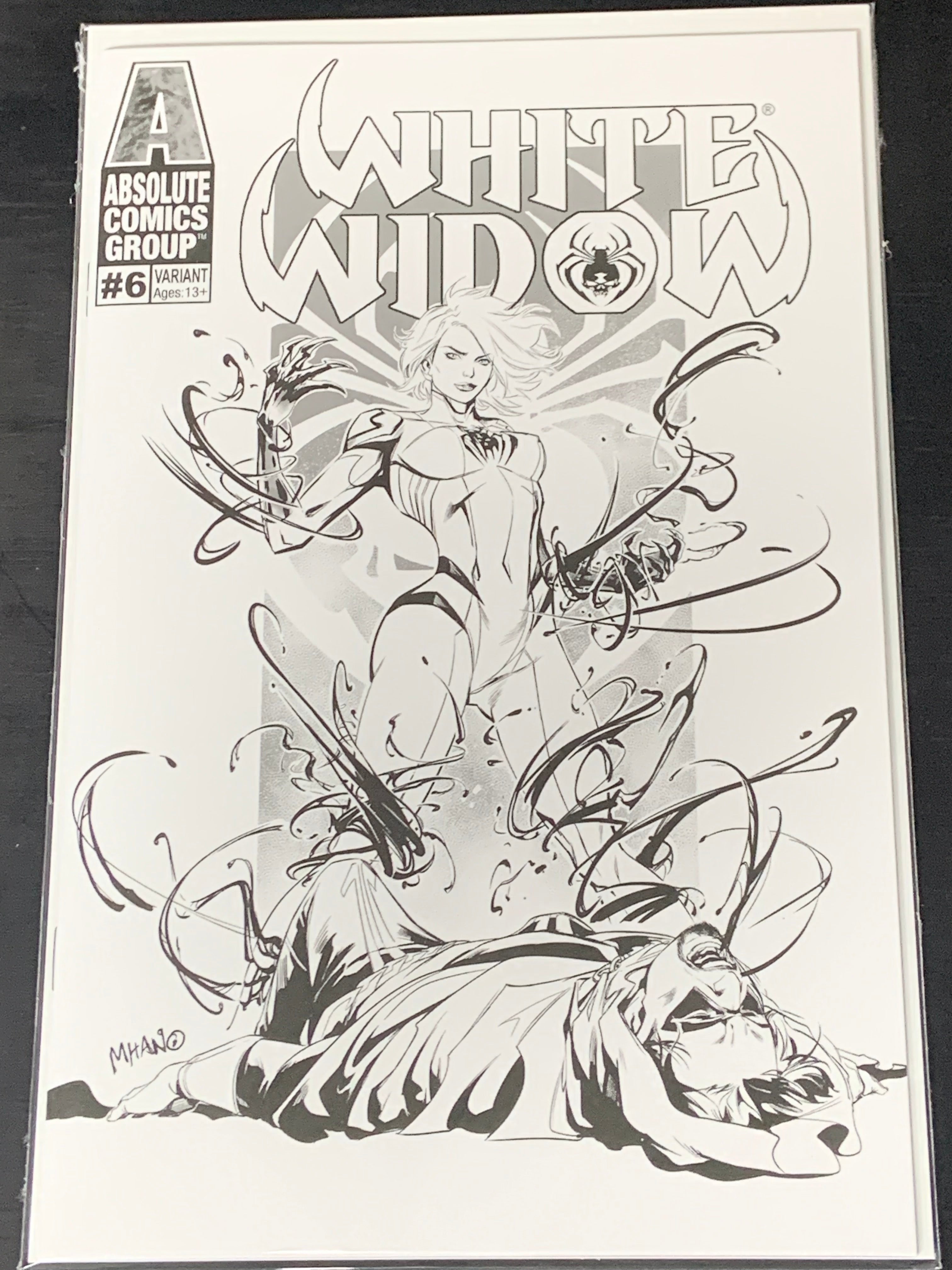 White Widow 6 Pop Mhan Kickstarter Exclusive