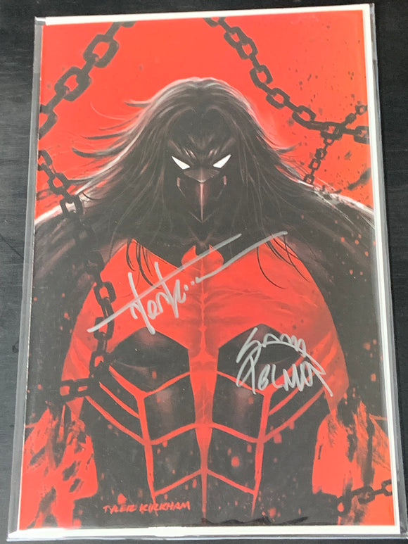 Venom 27 Marvel 2020 Kirkham Virgin  Variant Double Signed COA