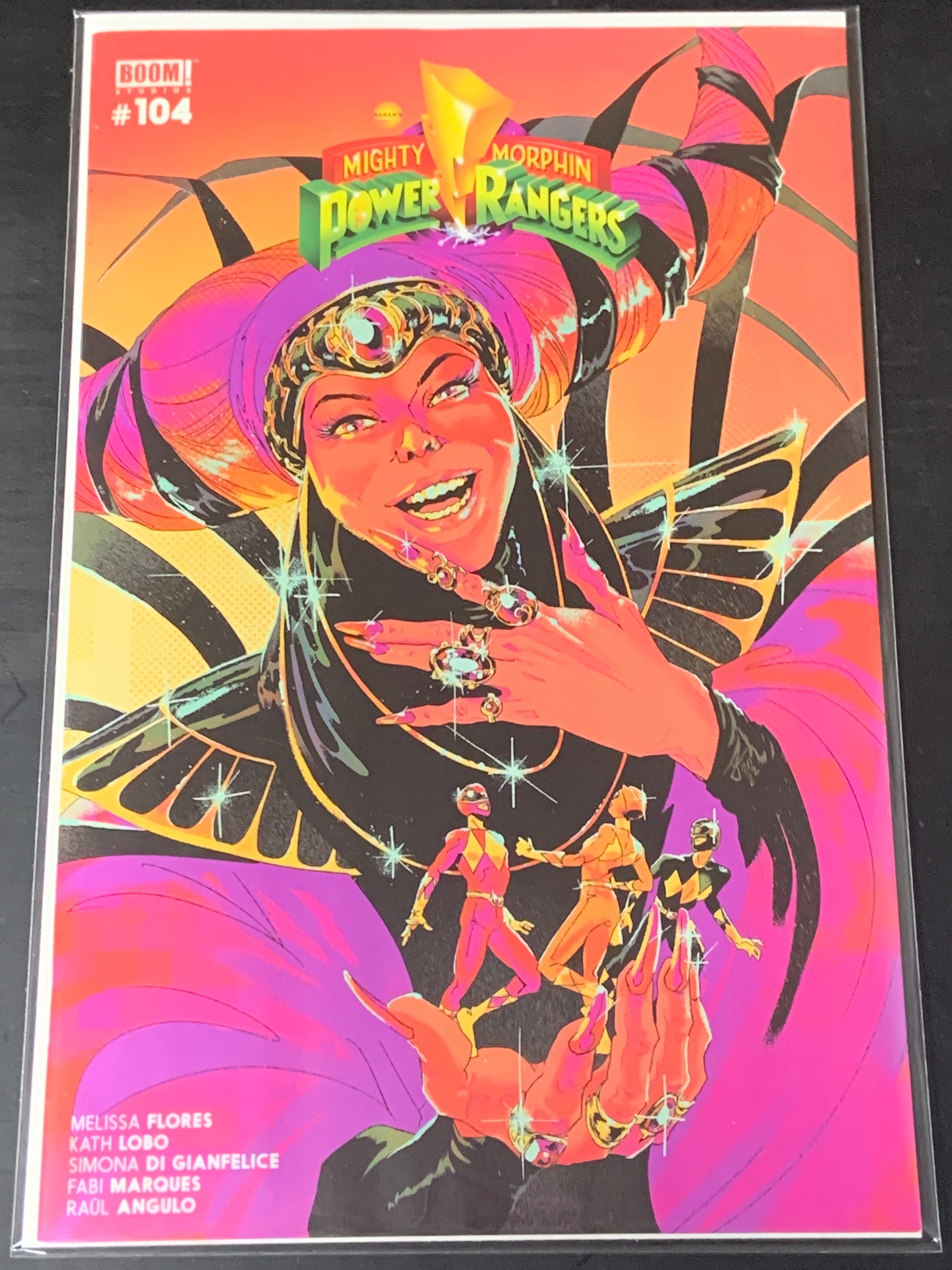 Mighty Morphin Power Rangers 104 Boom! Studios 2023 Cover B