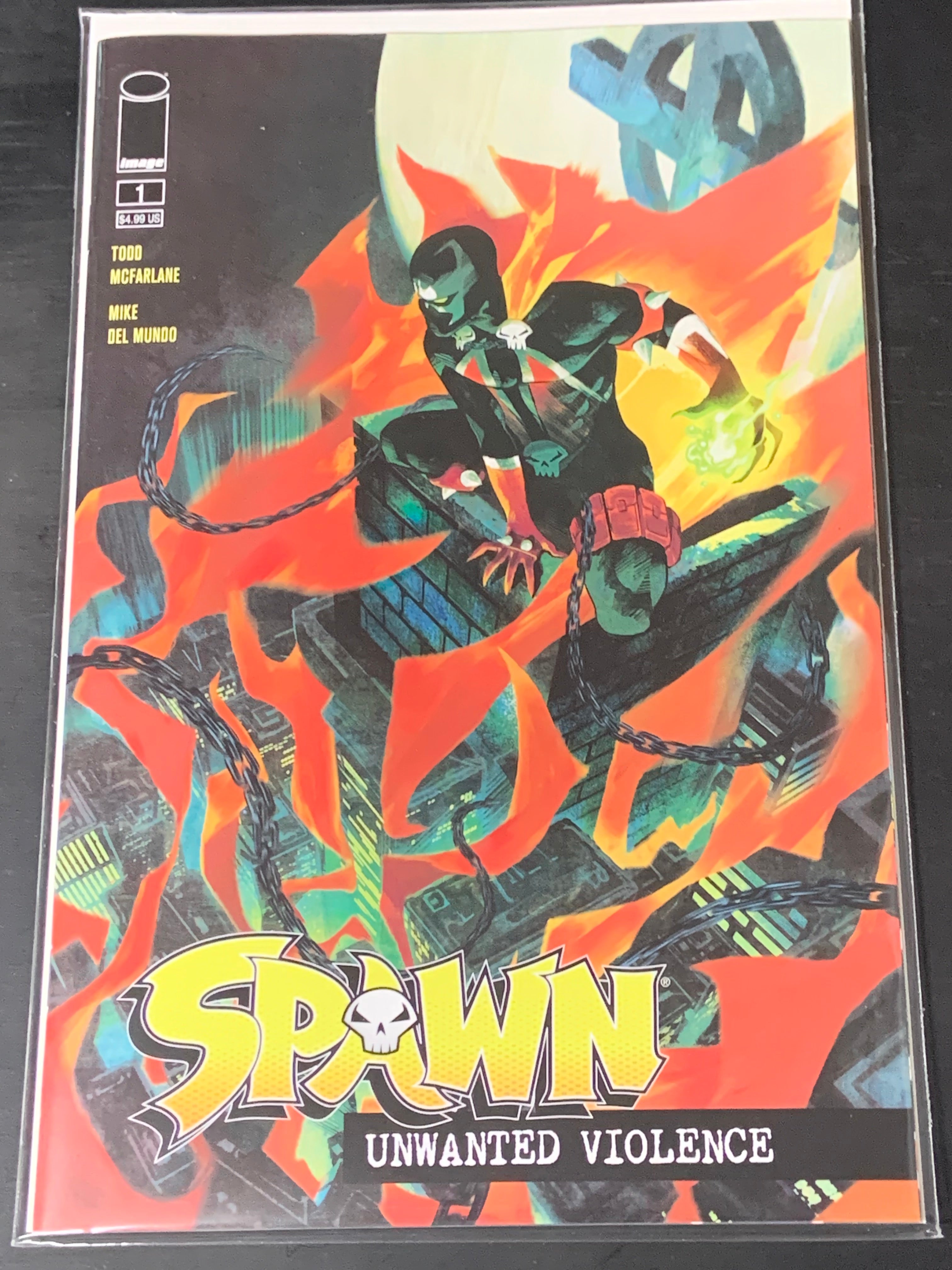 Spawn Unwanted Violence 1 Image 2023 Cover A
