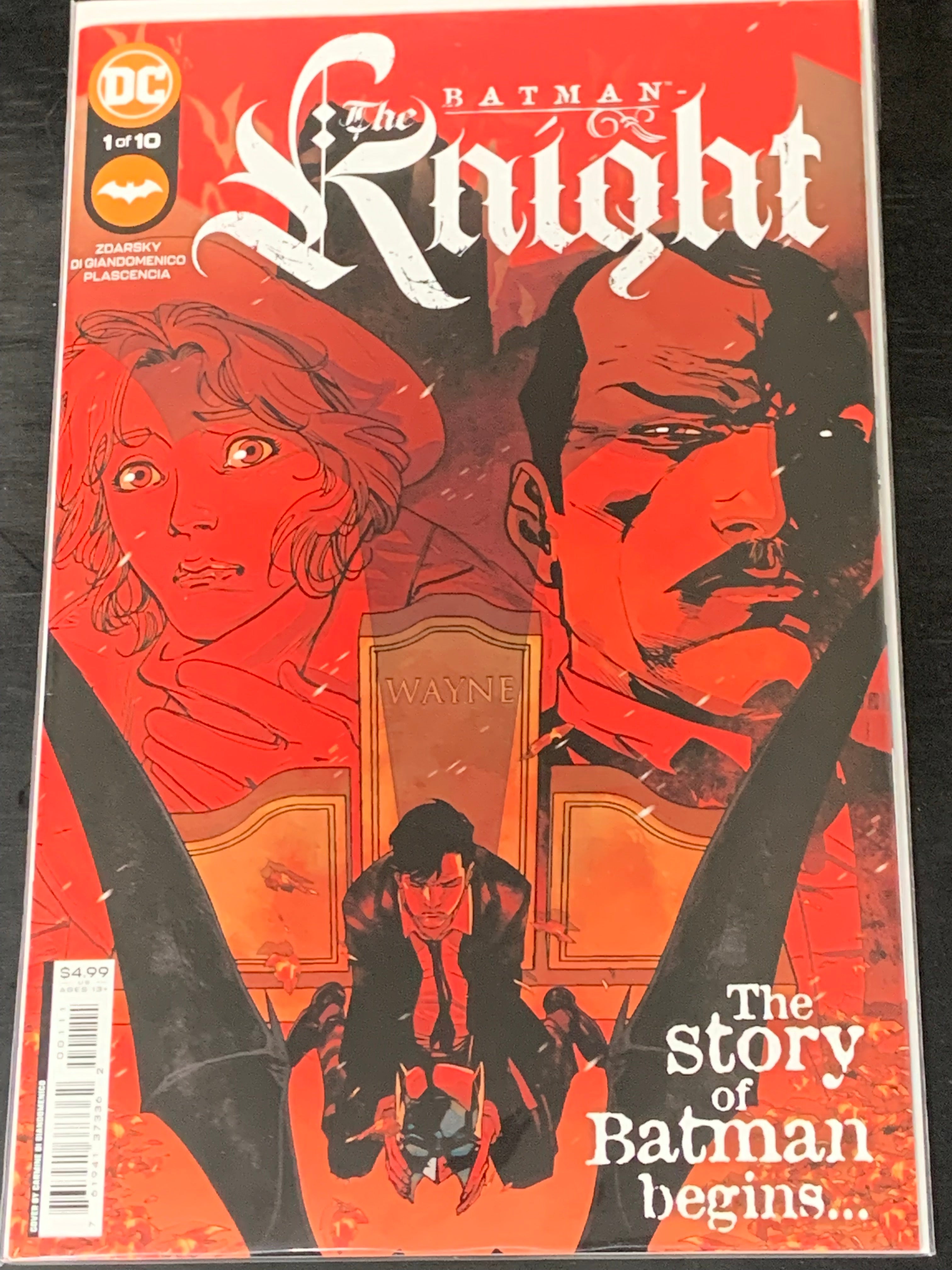 Batman The Knight 1 DC 2022 Cover A Origin Story