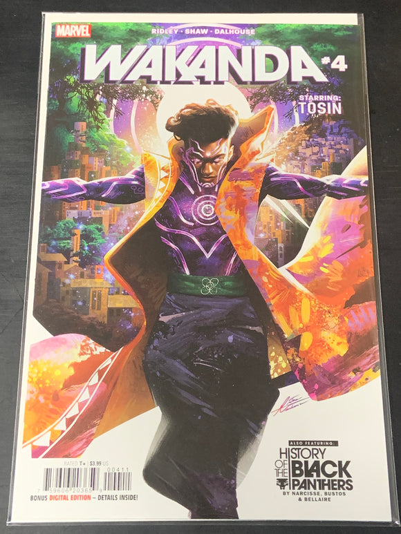 Wakanda 4 Marvel 2023 Cover A 1st App of Kime