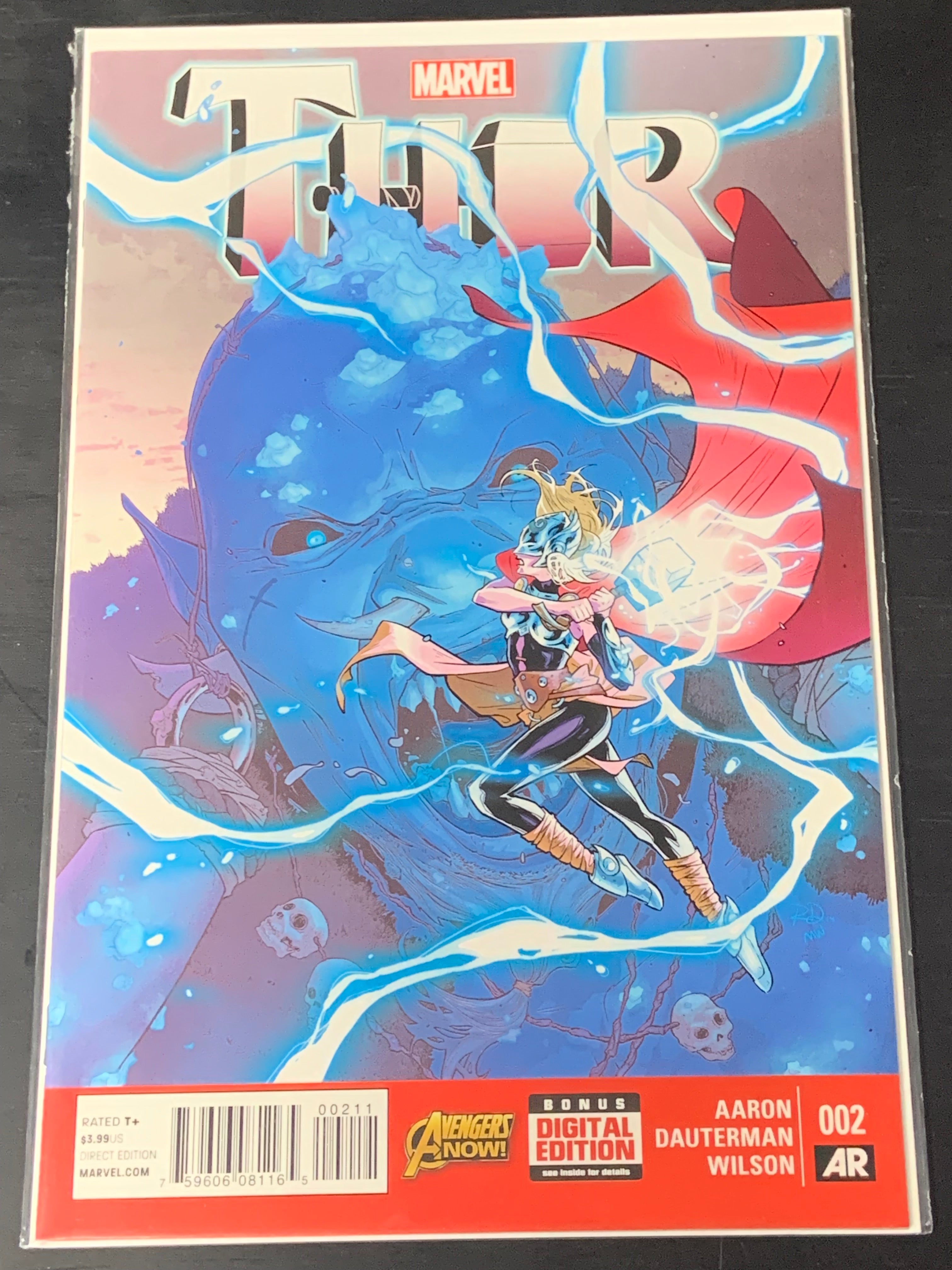 Thor 2 Marvel 2015 1st Full App of Jane Foster as Thor