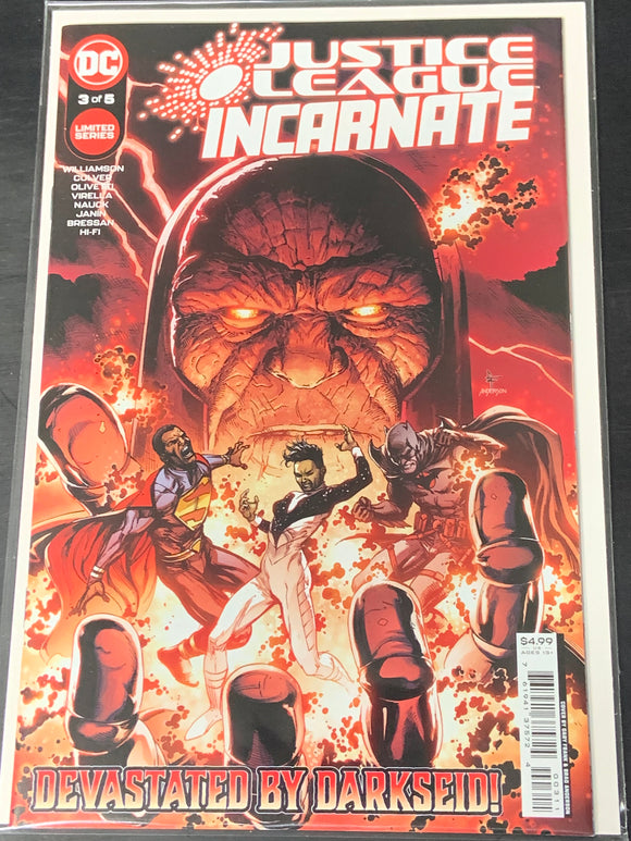 Justice League Incarnate 3 Cover A Darkseid