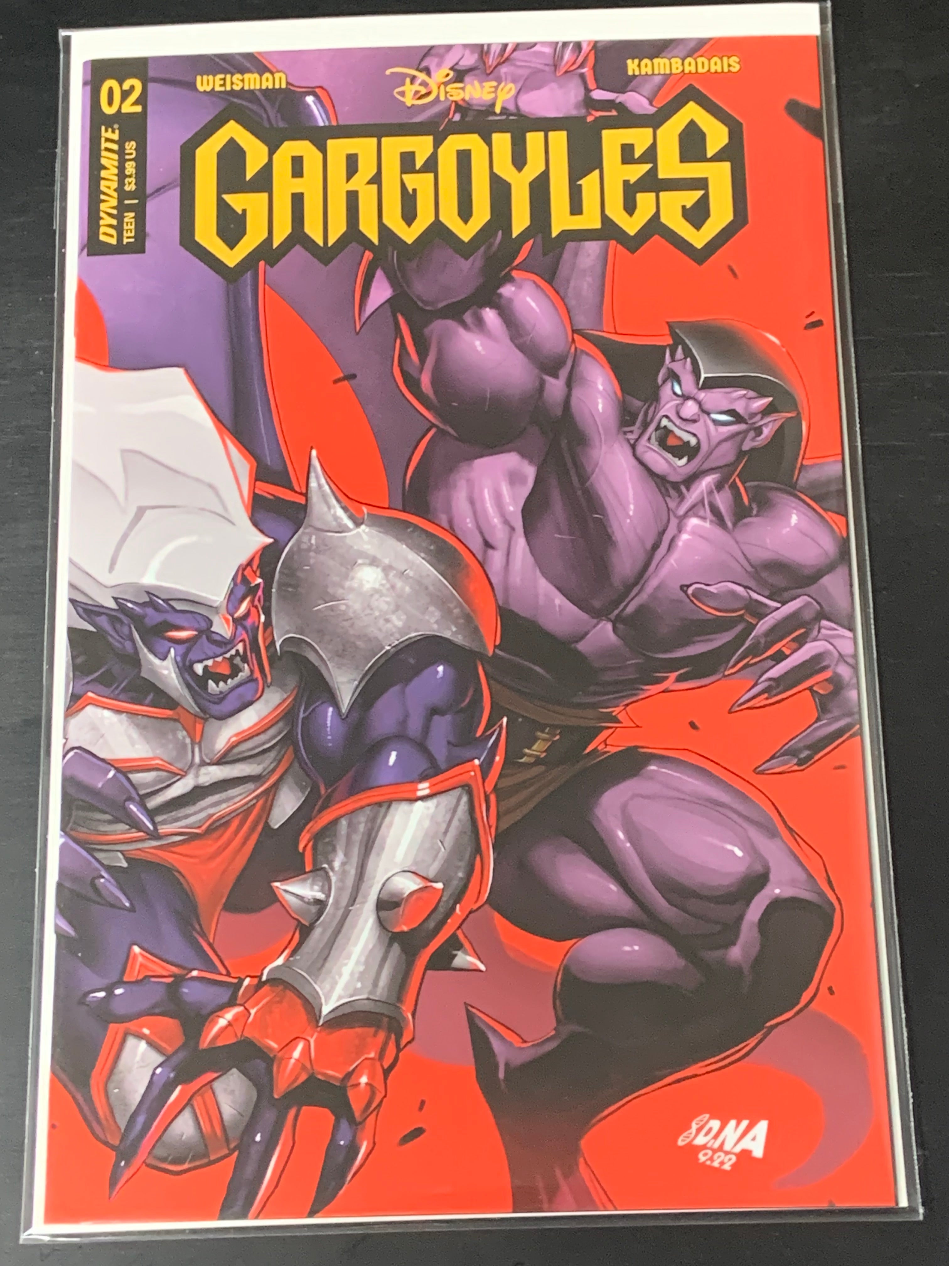 Gargoyles 2 Dynamite 2022 David Nakayama Cover A