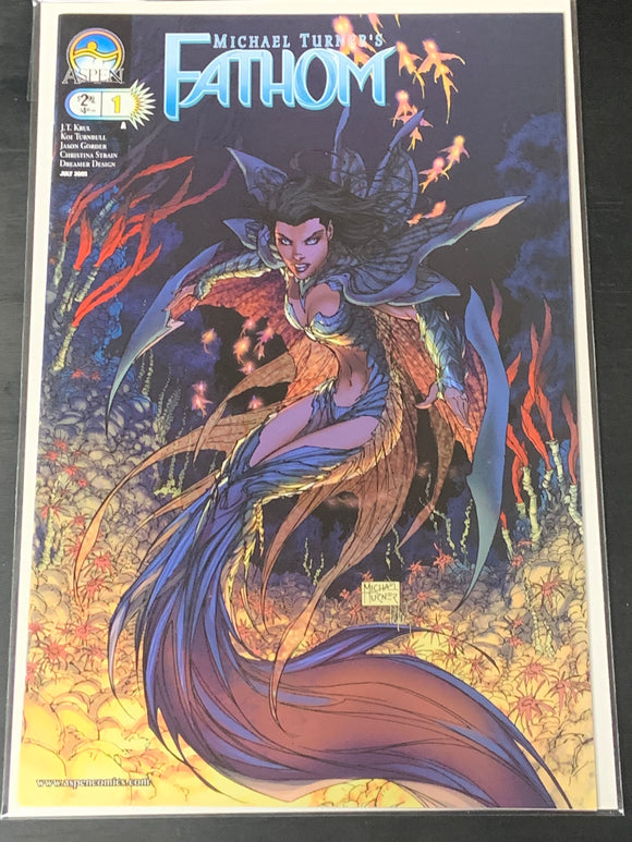 Fathom 1 Aspen Comics 2005 Michael Turner Cover