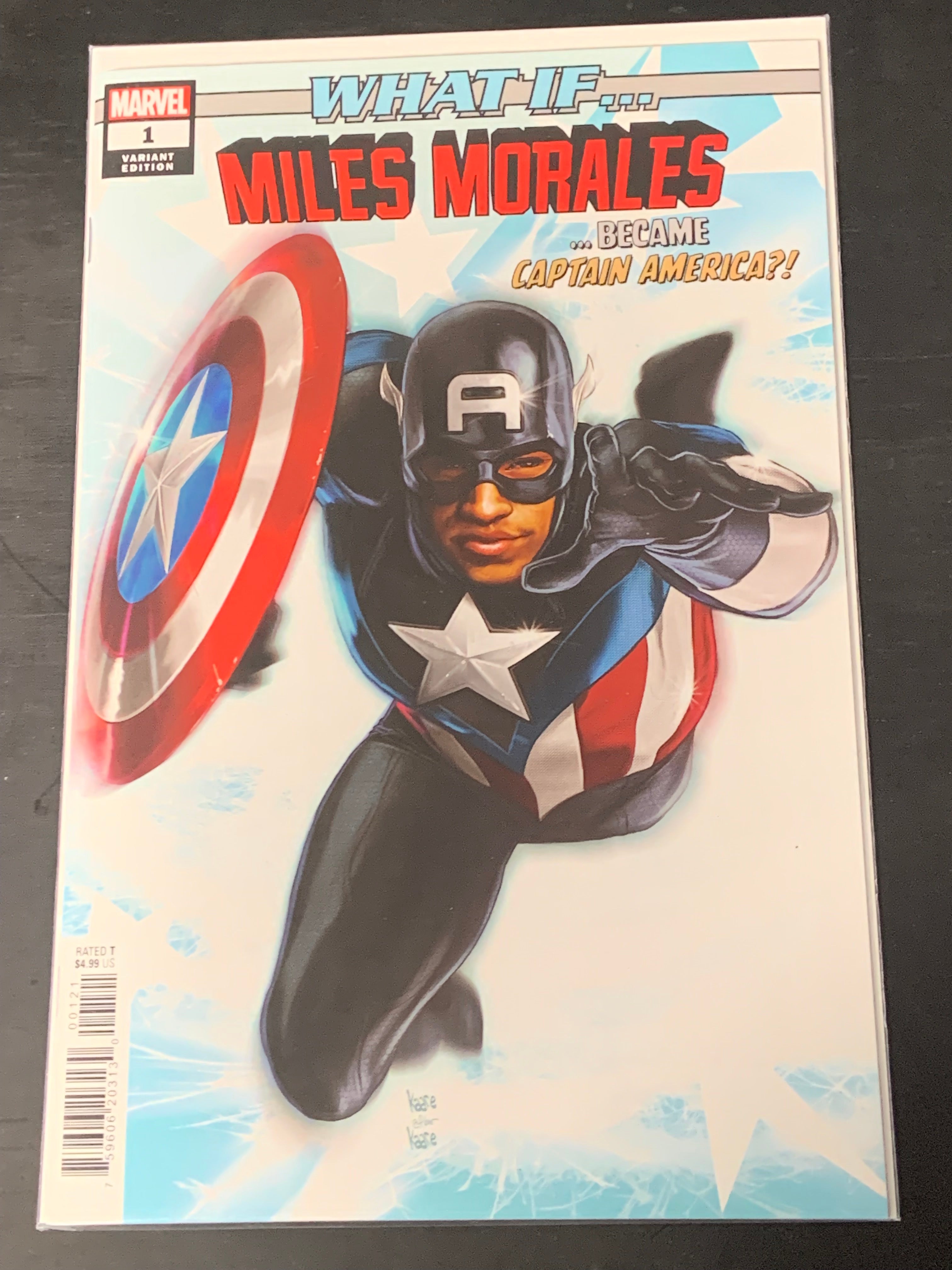 What If... Miles Morales 1 Kaare Andrews Variant Cover