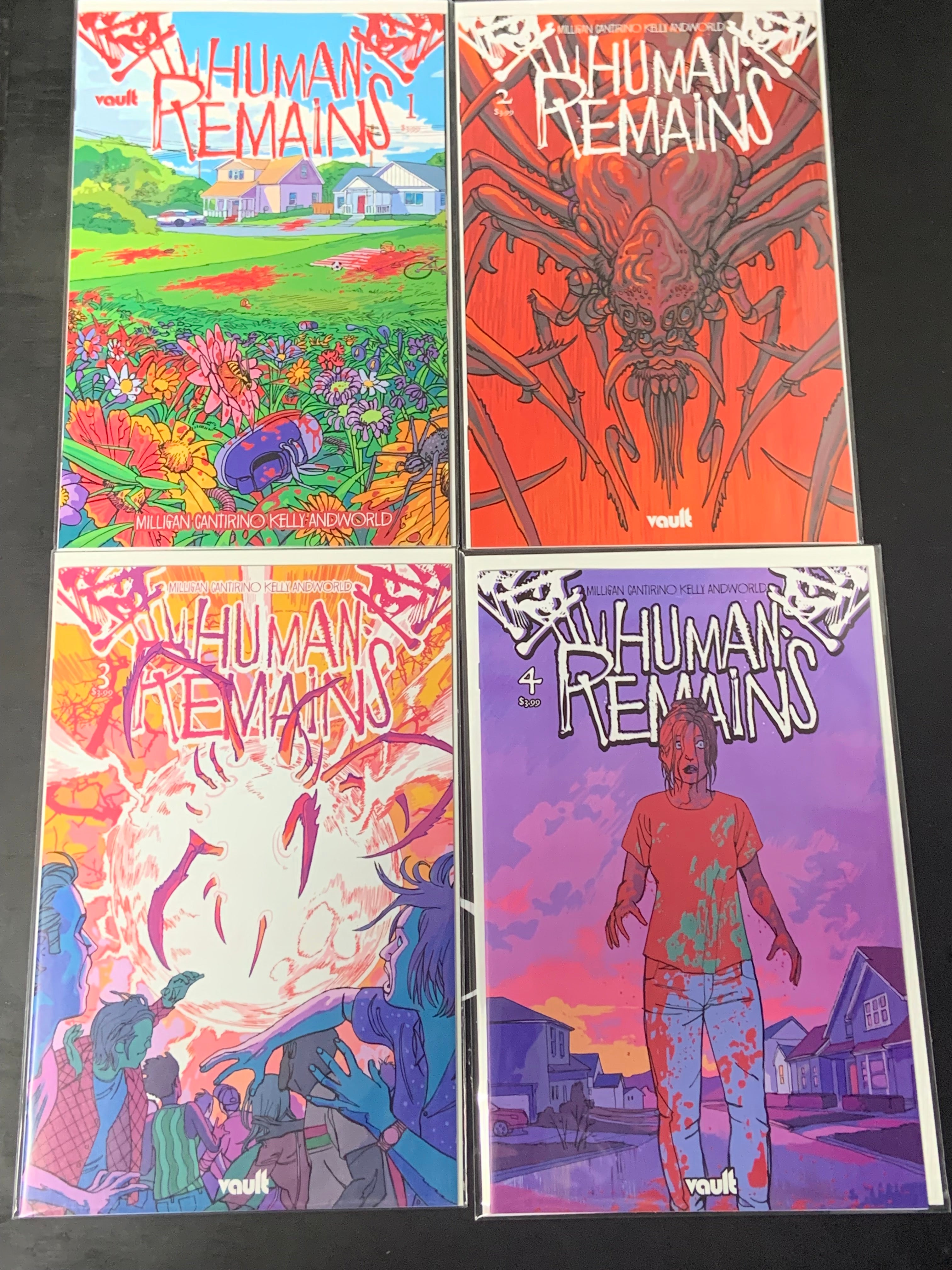 Human Remains 1 - 6 Set Vault Comics Hot Series