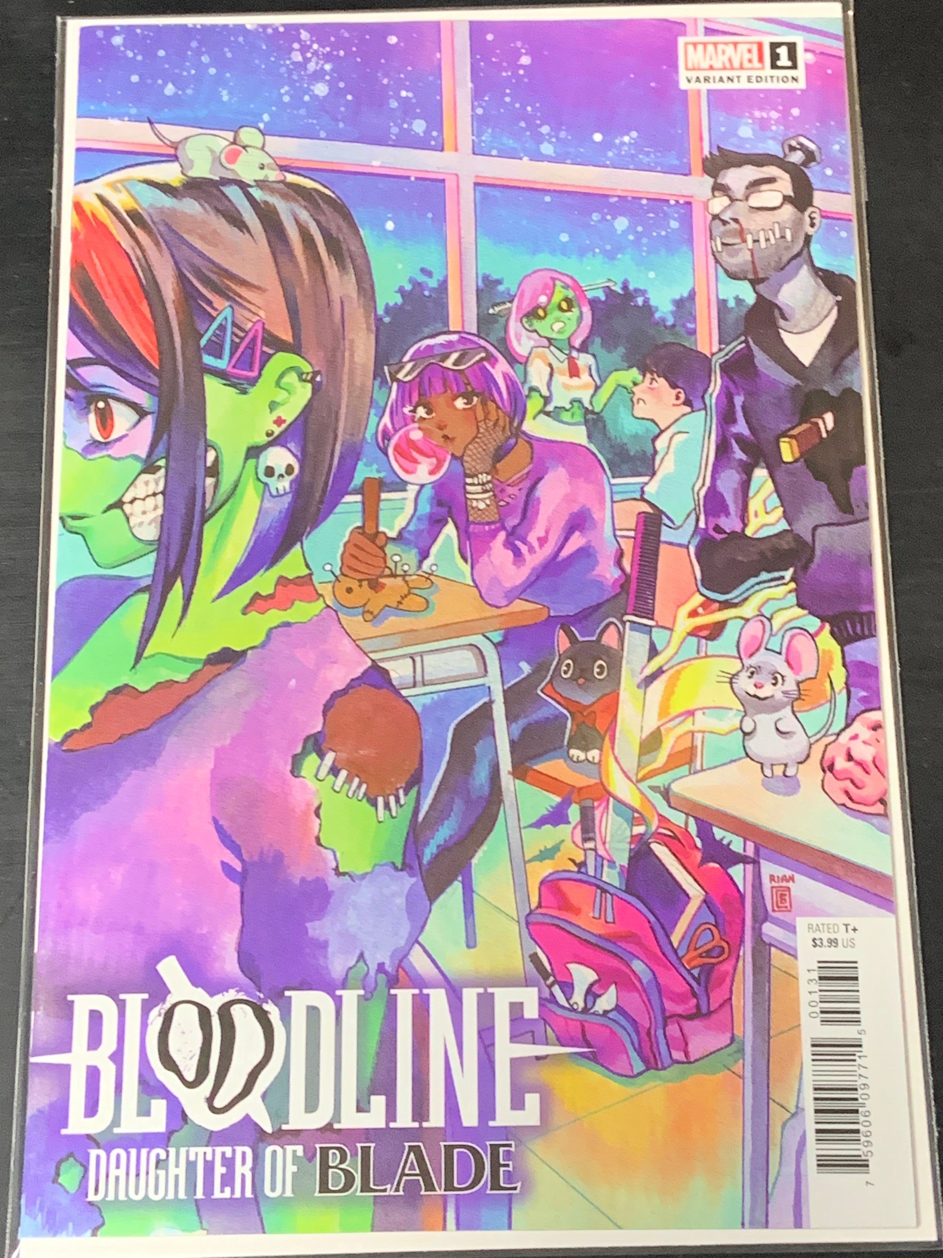 Bloodline Daughter of Blade 1 Marvel 2023 1:25 Gonzales Variant