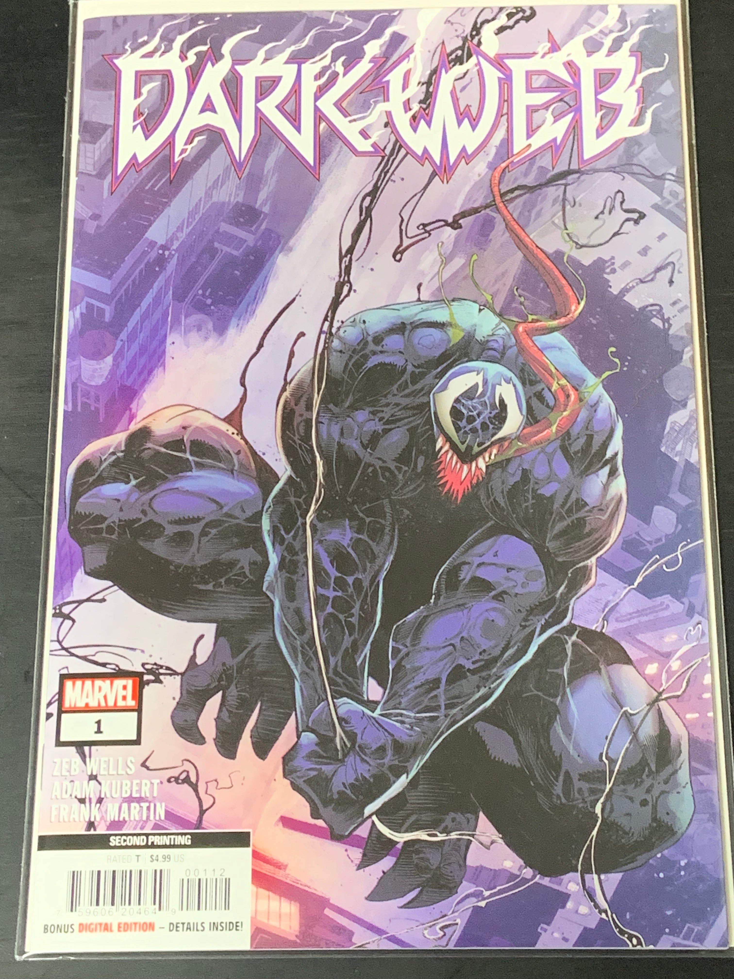 Dark Web 1 Marvel 2023 Second Printing