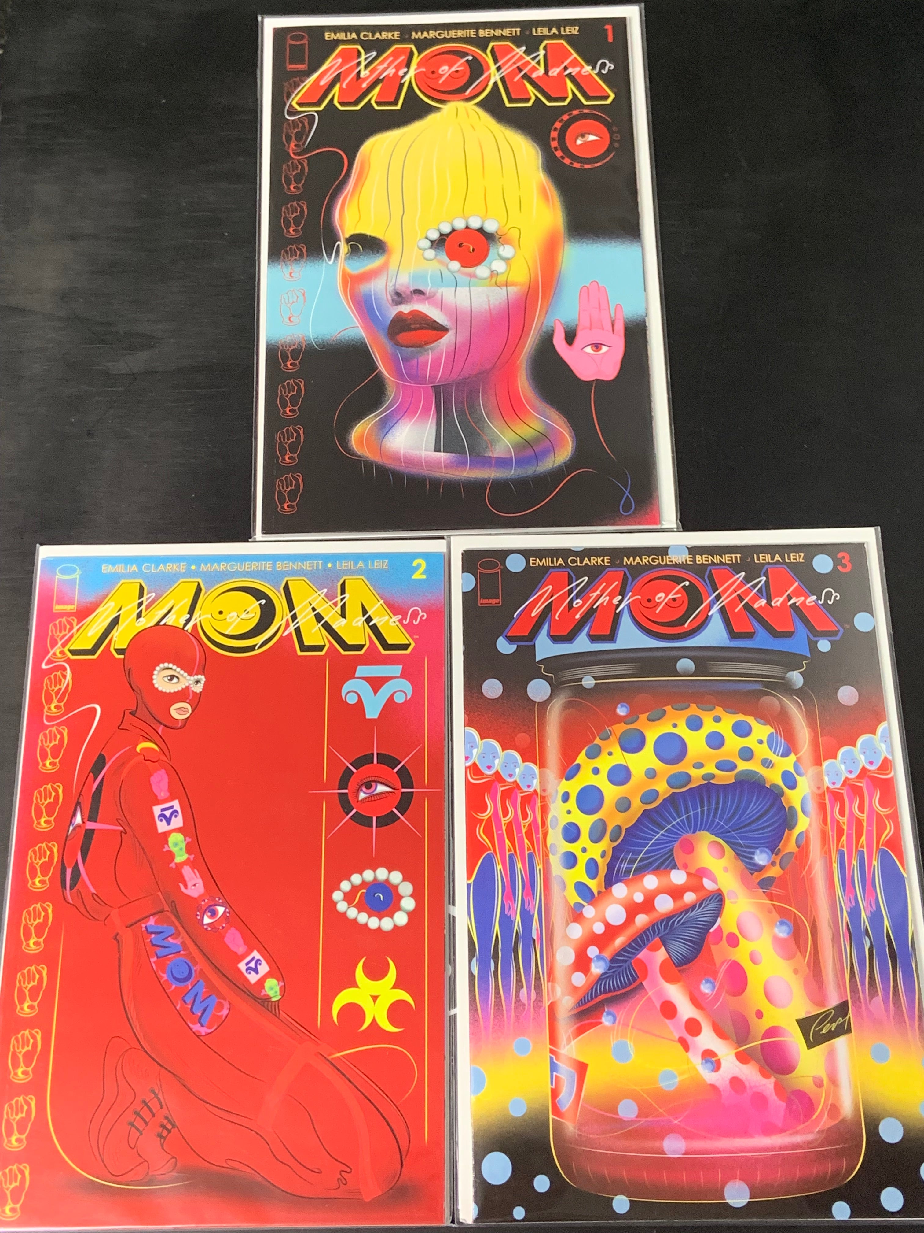 Mother of Maddness 1,2,3 Full Set Image Comics Emilia Clarke