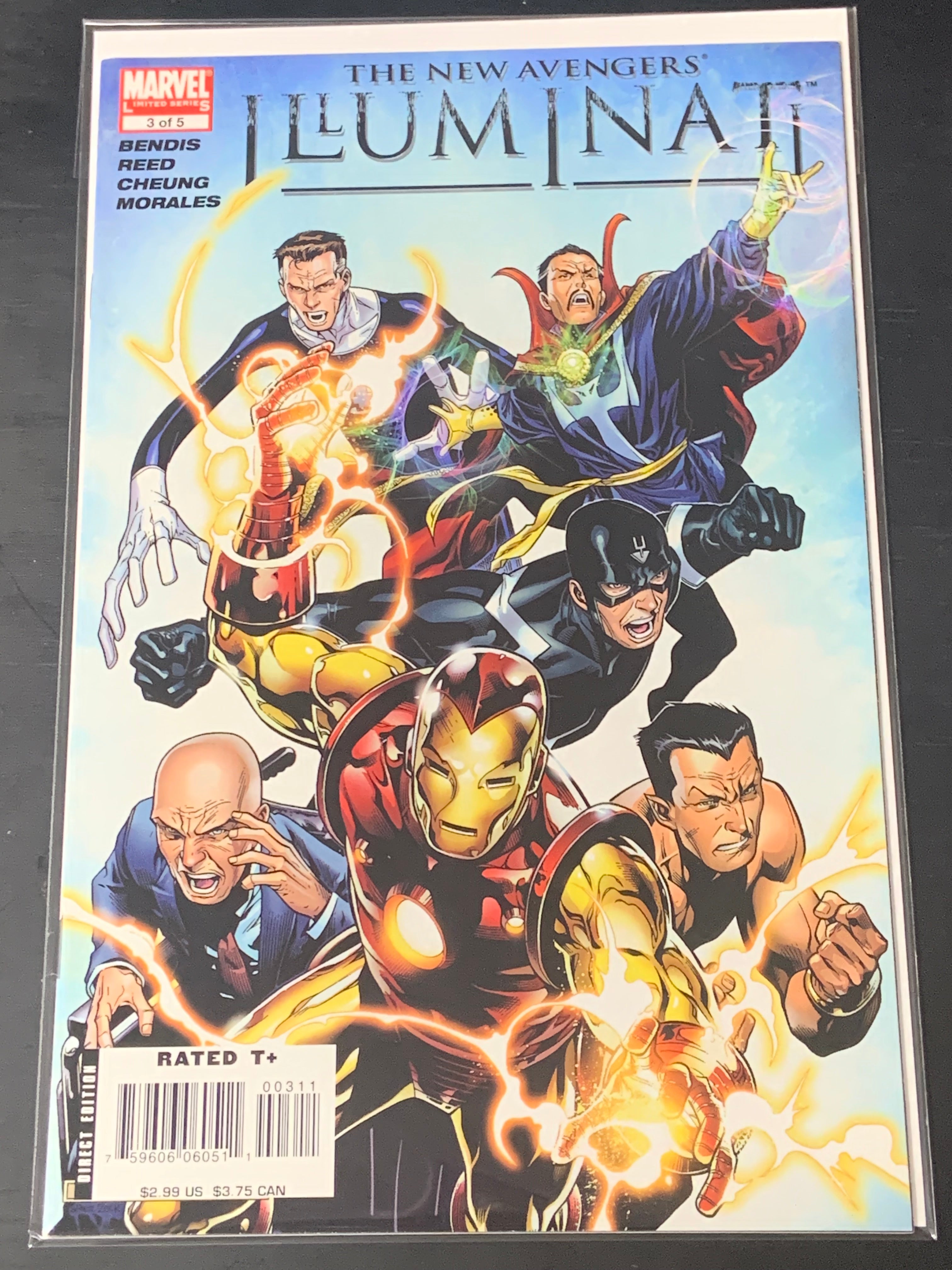 The New Avengers Illuminati 3 Marvel 2007