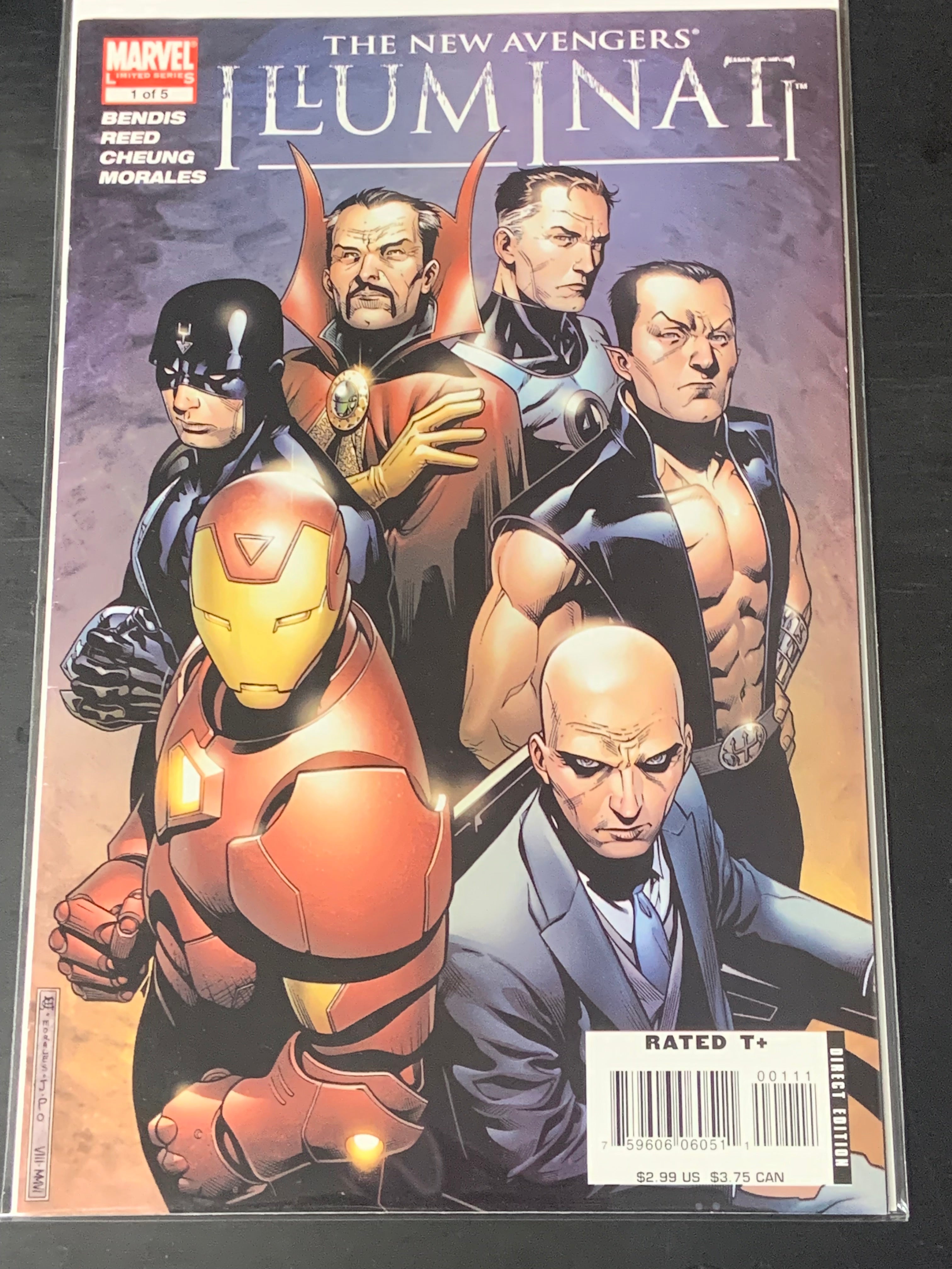 The New Avengers Illuminati 1 Marvel 2007