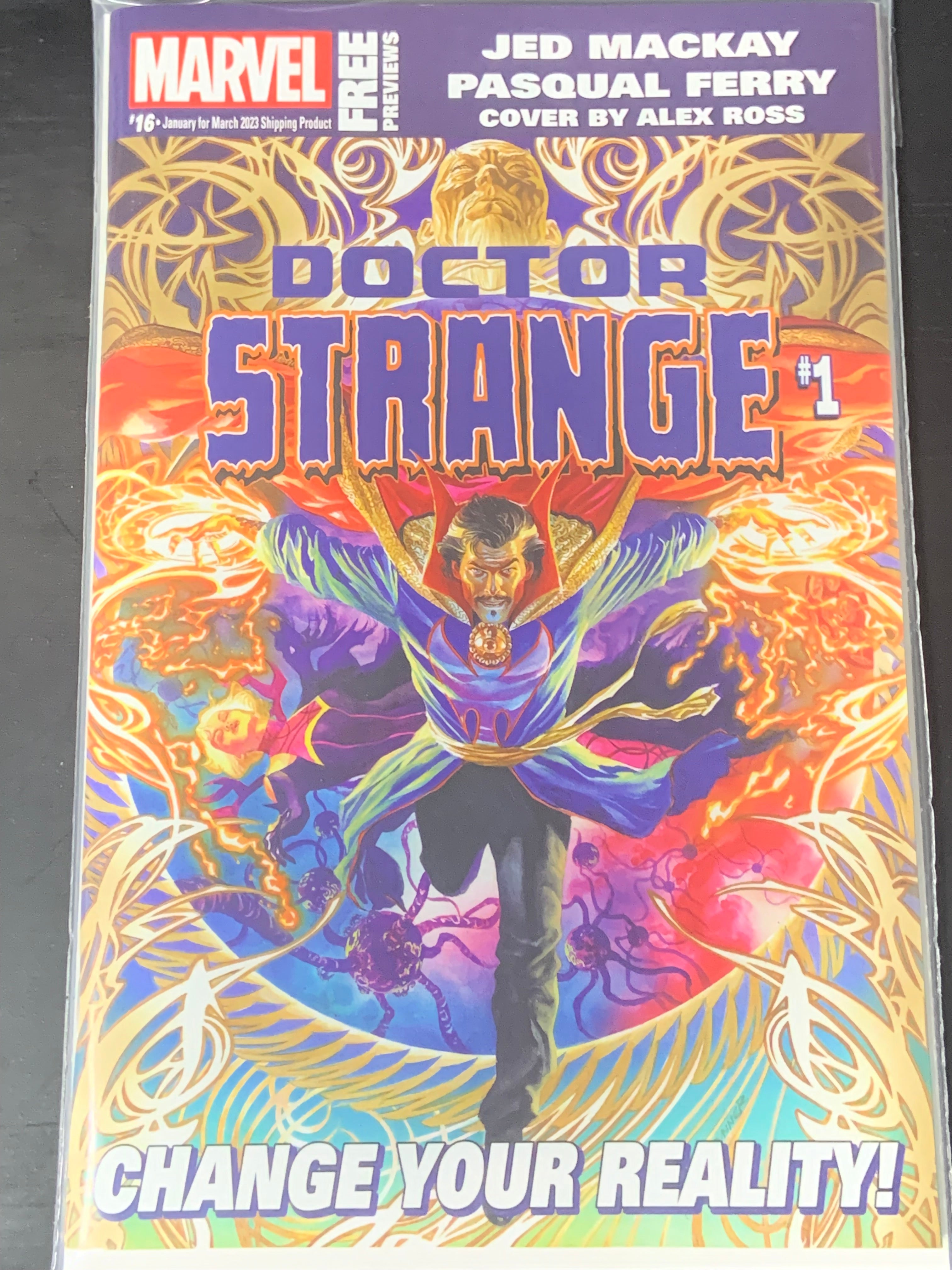 Marvel Previews #16 January 2023 Alex Ross Doctor Strange