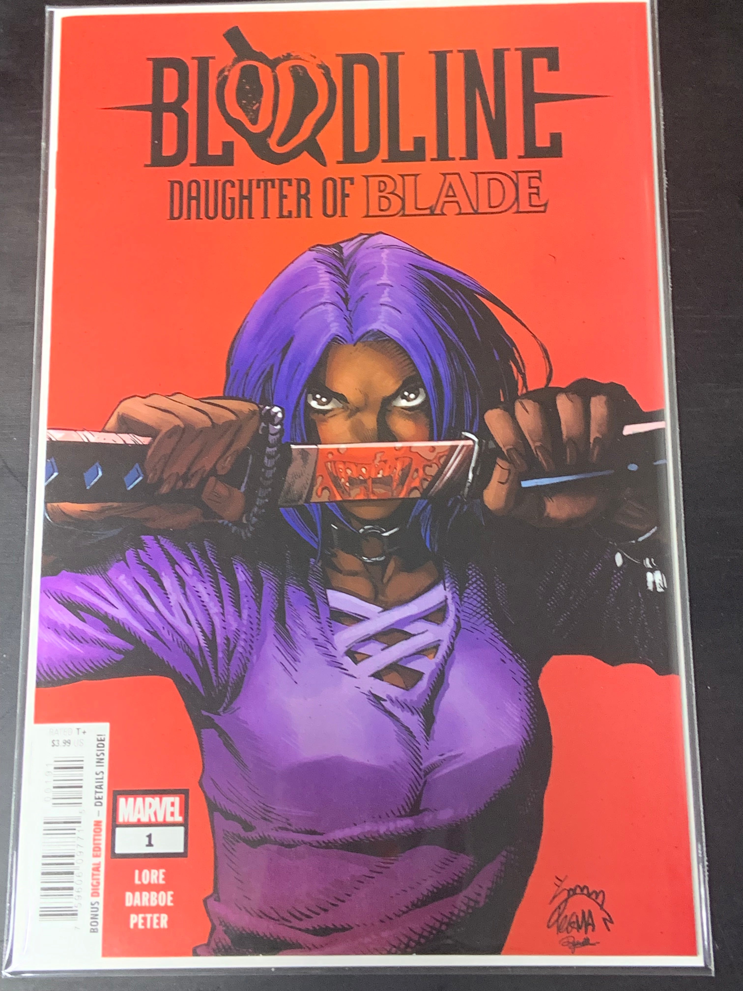 Bloodline Daughter of Blade 1 Marvel 2023 Ryan Stegman Variant