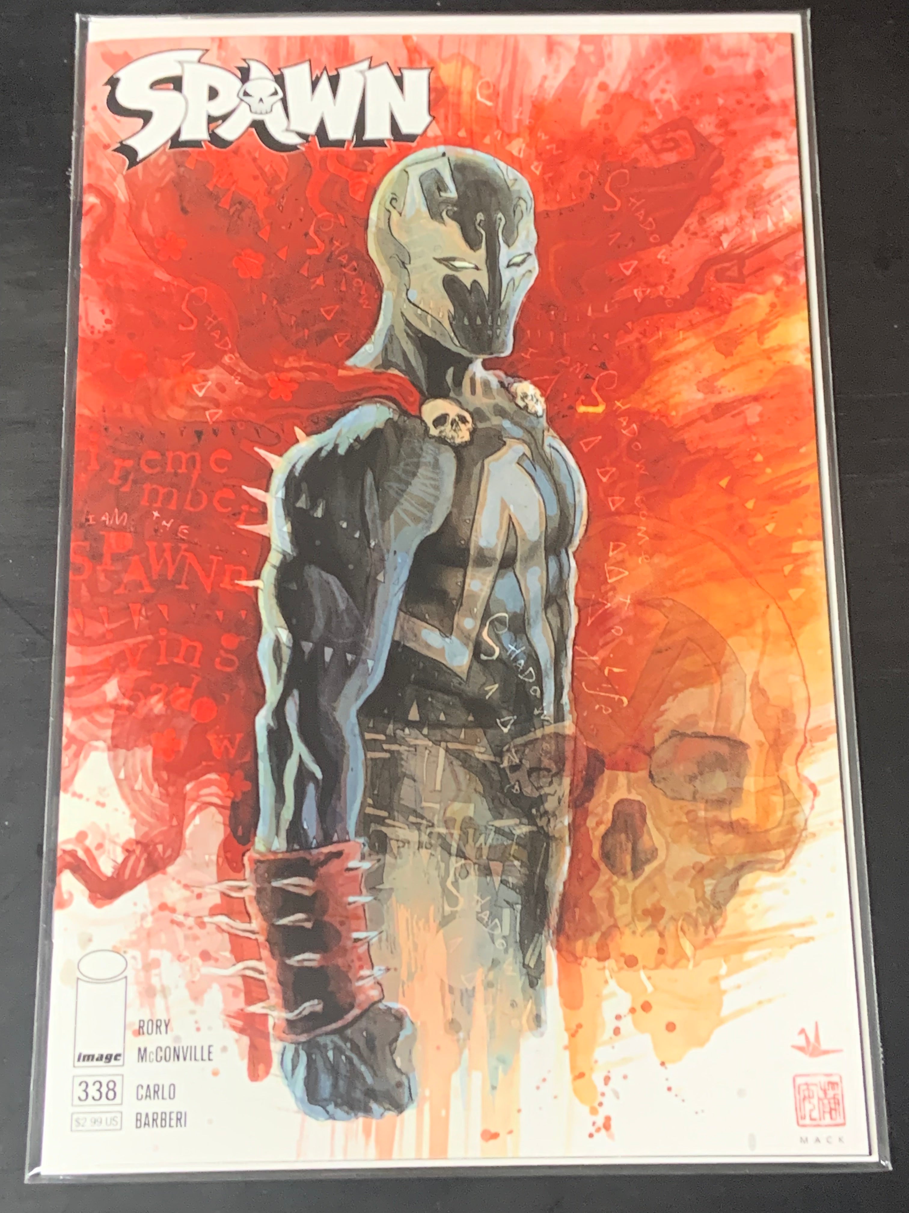 Spawn 338 Image 2023 David Mack Cover