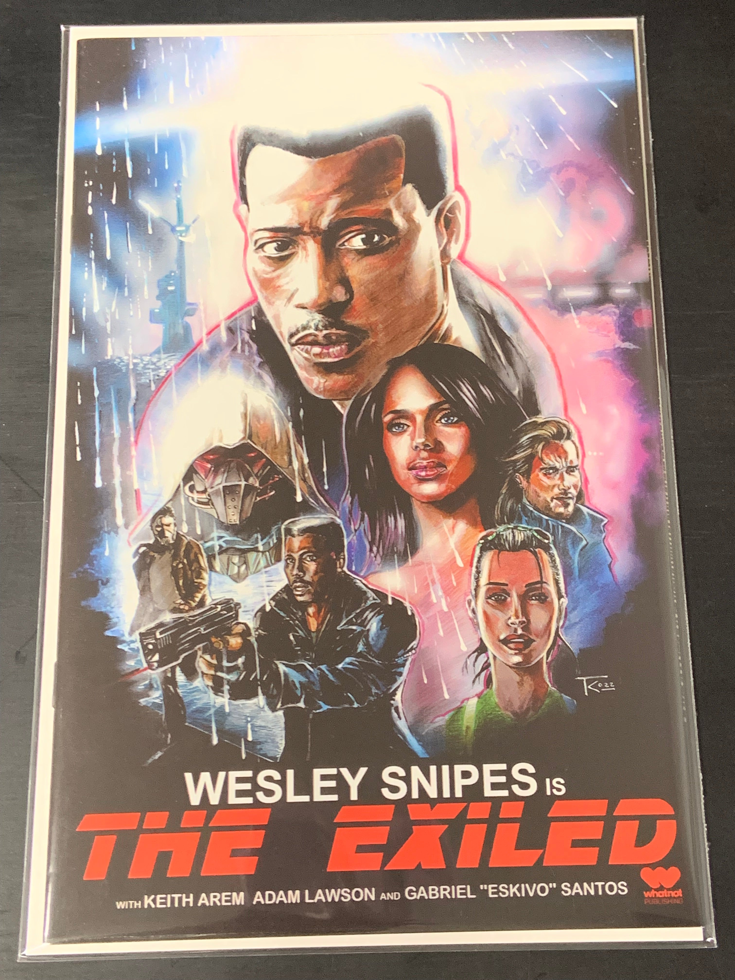 The Exiled 1 Whatnot 2023 Wesley Snipes Blade Runner Homage Variant