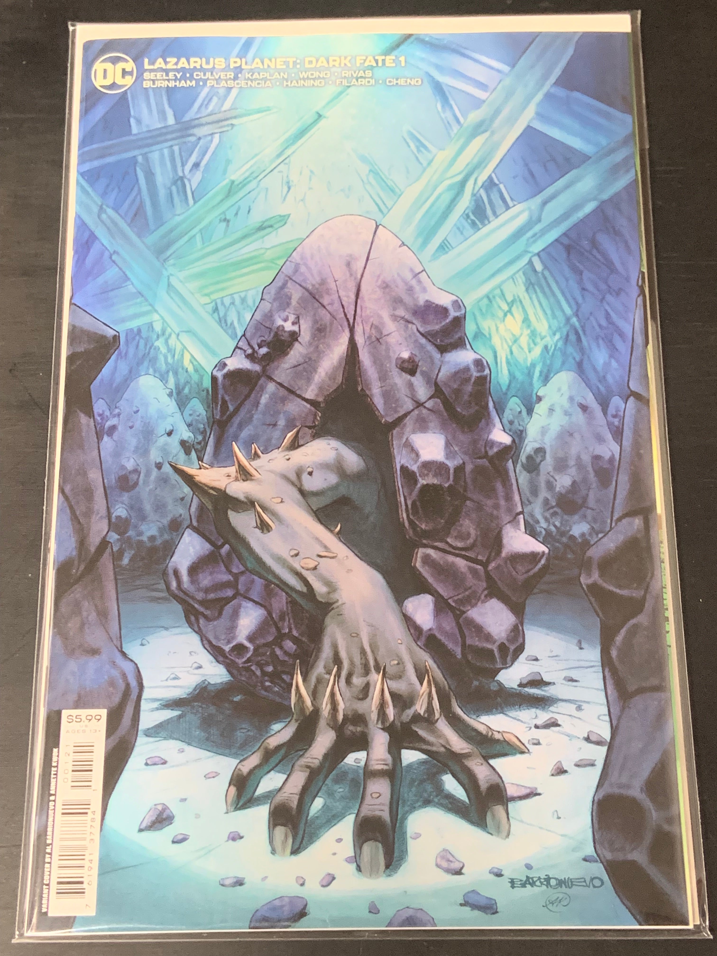 Lazarus Planet: Dark Fate 1 DC 2023 Barrionuevo Variant