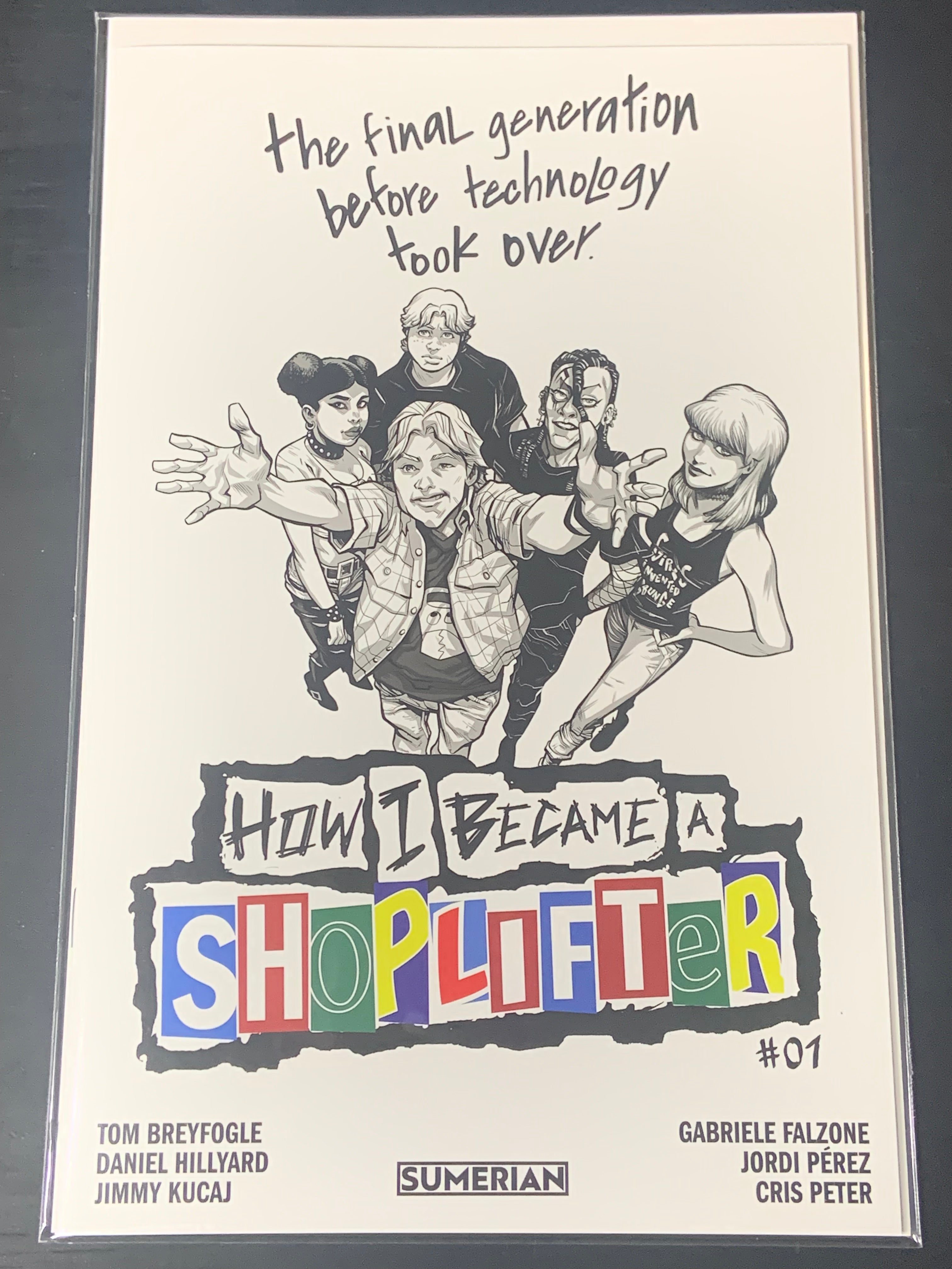 How I Became A Shoplifter 1 Sumerian 2023 1:10 Clerks Homage Variant