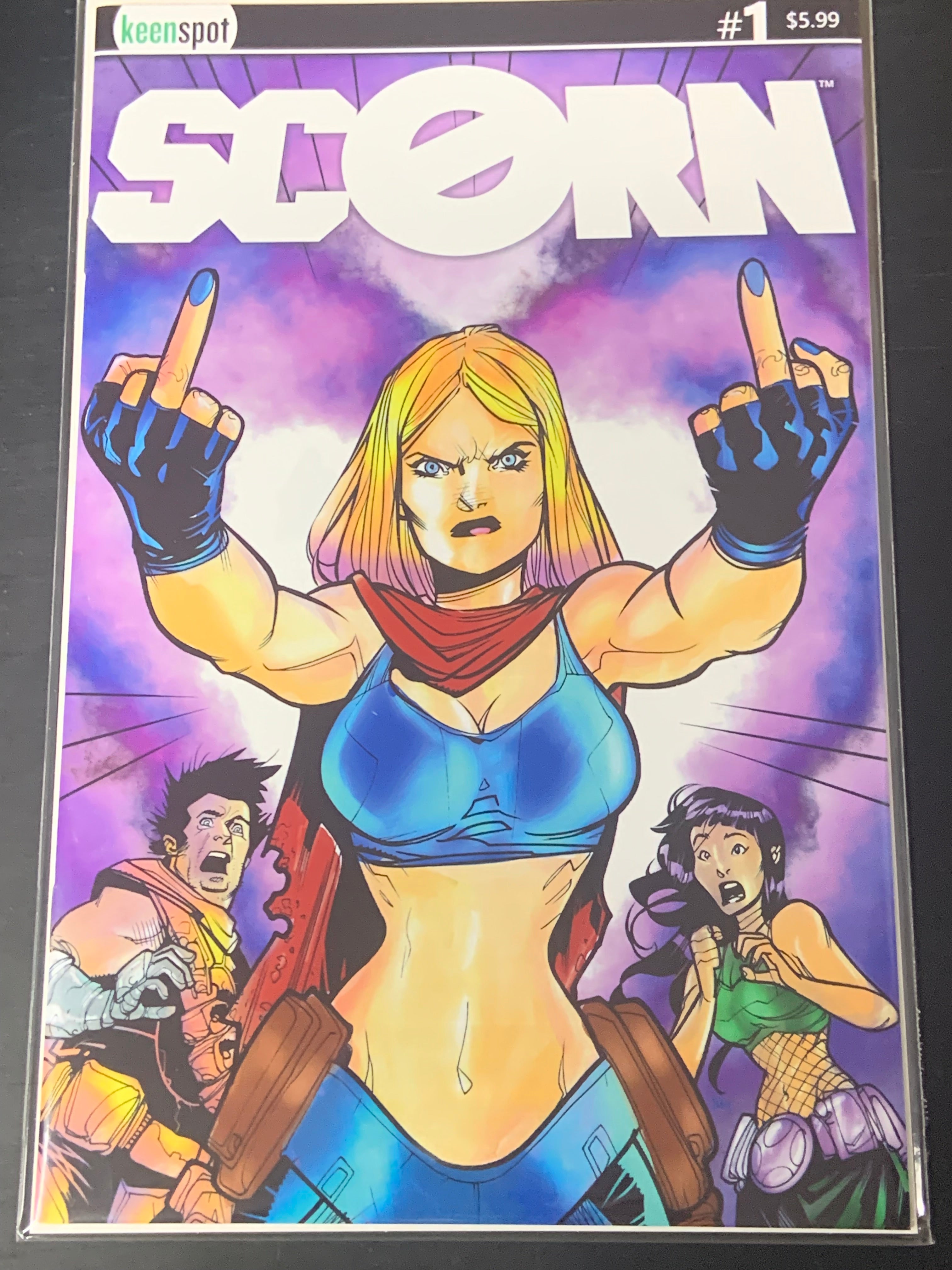 Scorn 1 Keenspot Comics 2023
